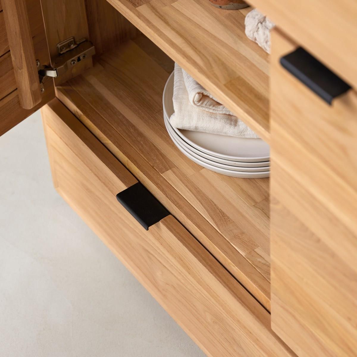 Tikamoon - Senson - Massief teak buffetkast 120 cm
