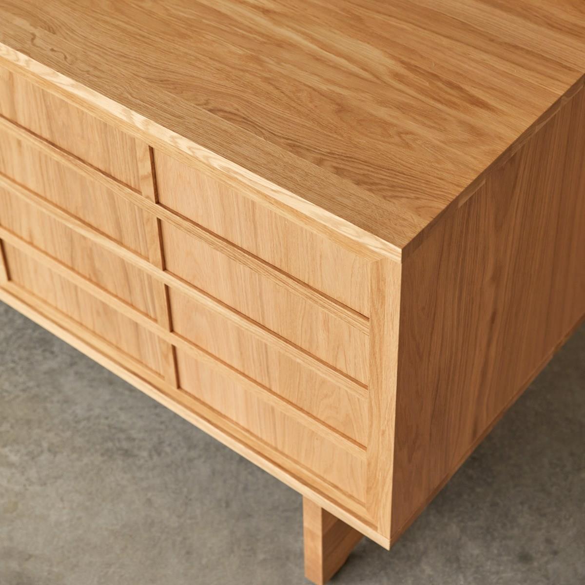 Tikamoon - Eikenhouten dressoir 135 Miu