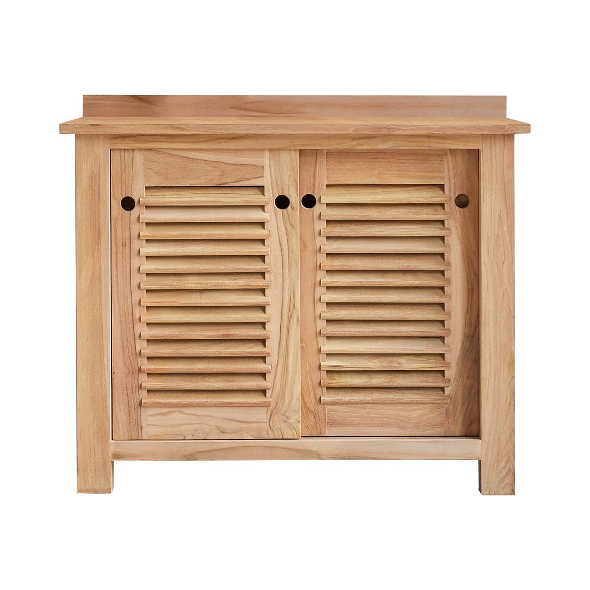 Tikamoon - Coline - Massief teakhouten badmeubel 95 cm