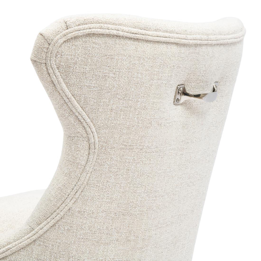 Rivièra Maison Eetkamerstoel George, Antique White, Rich Tweed
