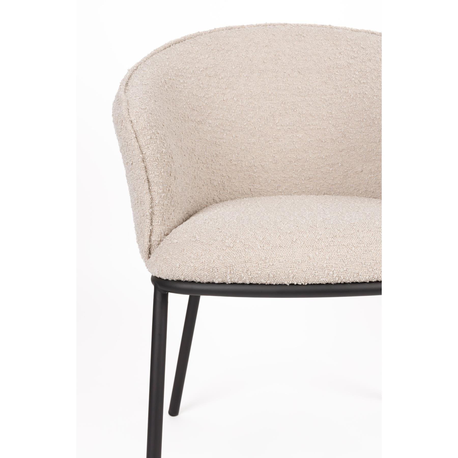 Housecraft Living Jezper Eetkamerstoel Beige
