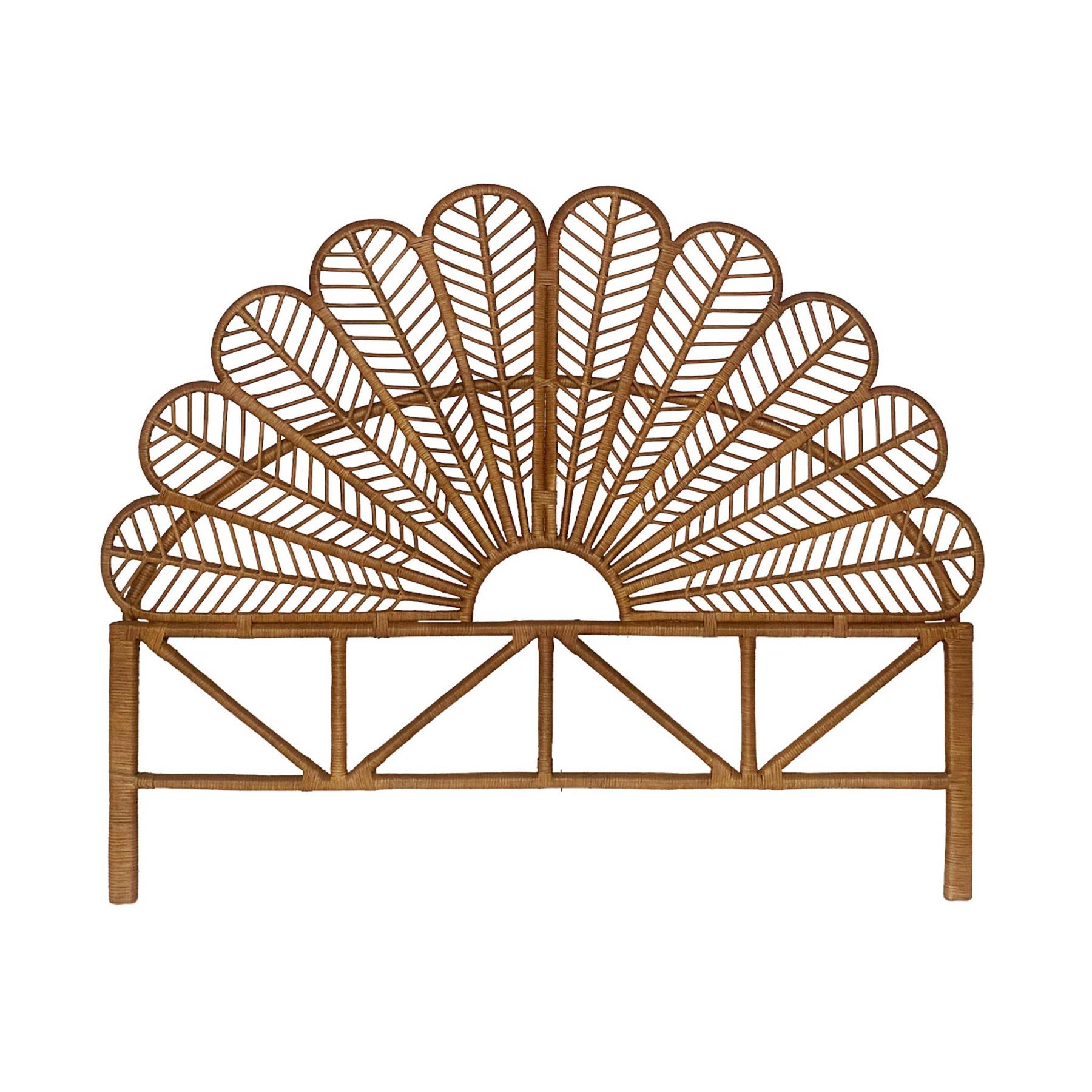 sweeek - Donker rotan hoofdbord