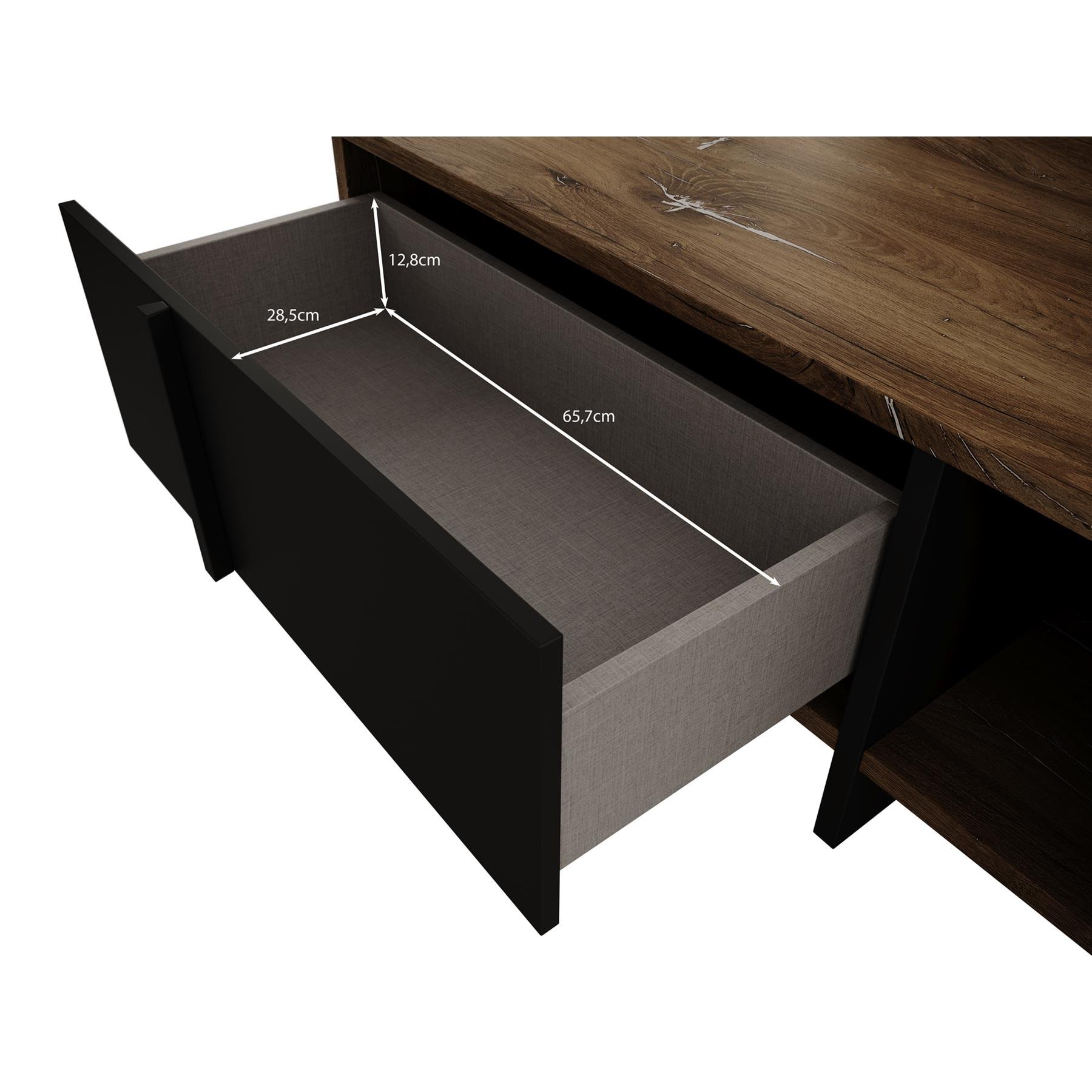 Meubella Salontafel Jonna - Eiken - 100 cm