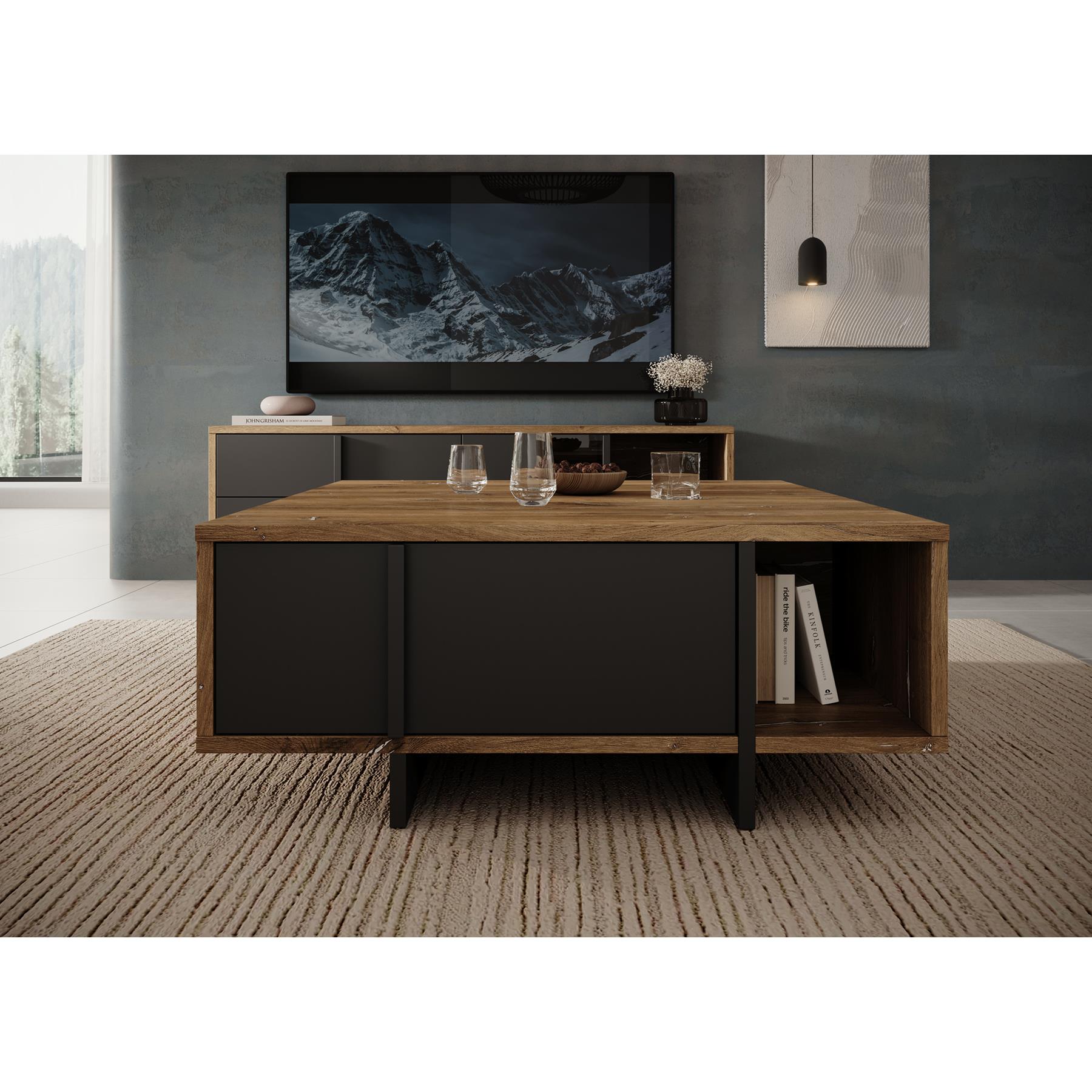 Meubella Salontafel Jonna - Eiken - 100 cm
