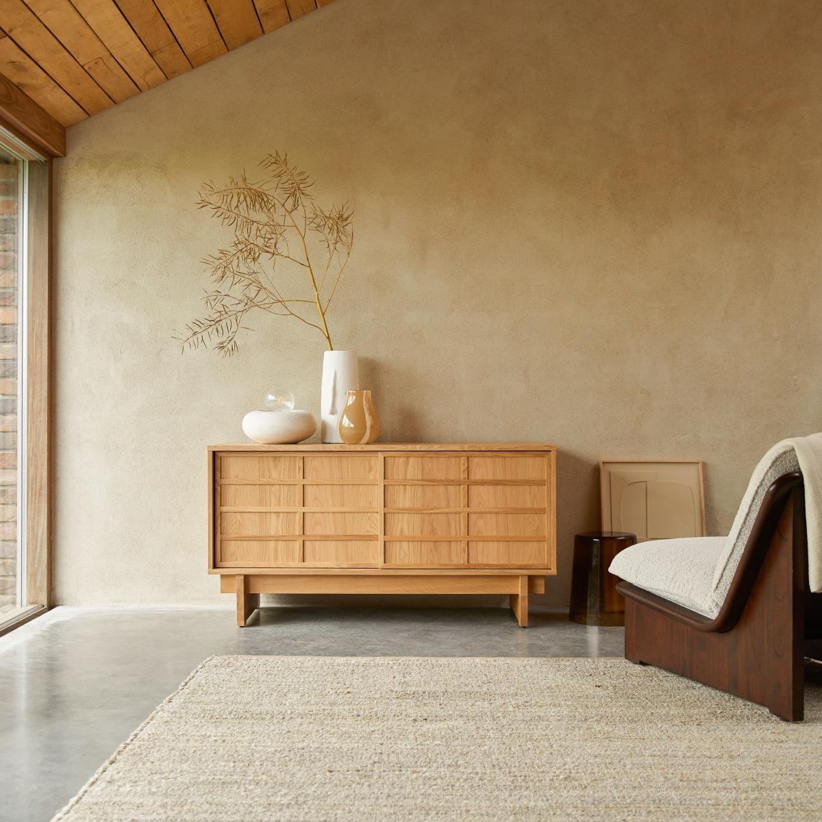 Tikamoon - Eiken tv-meubel 135 Miu