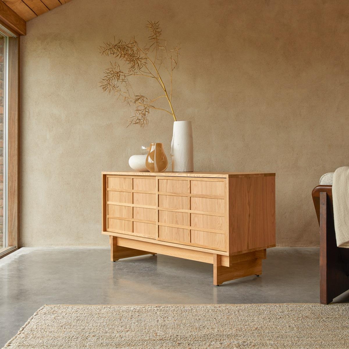 Tikamoon - Eiken tv-meubel 135 Miu