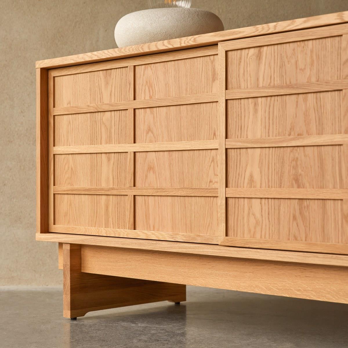 Tikamoon - Eiken tv-meubel 135 Miu