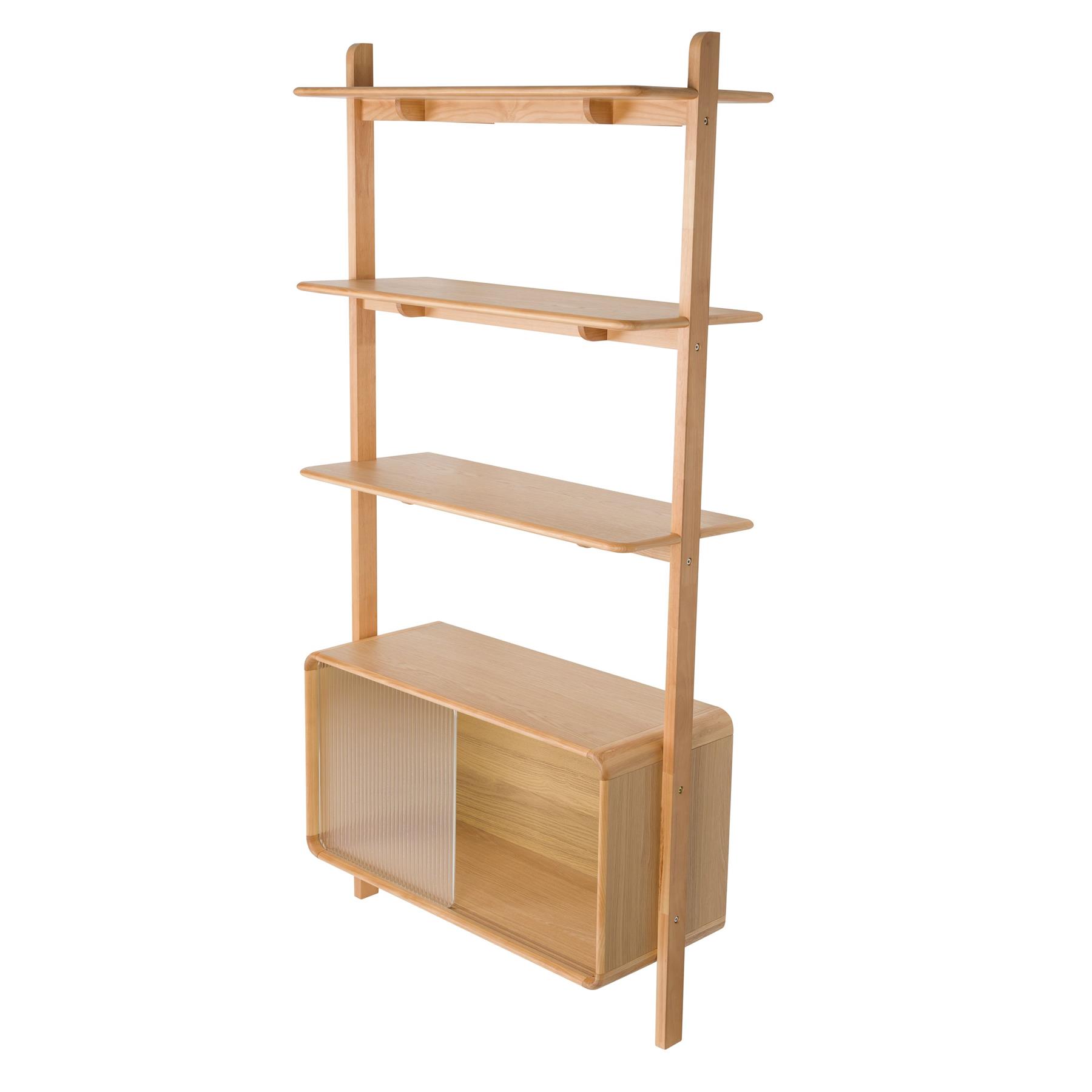Zuiver Rise Kast| Stellingkast Hout Naturel