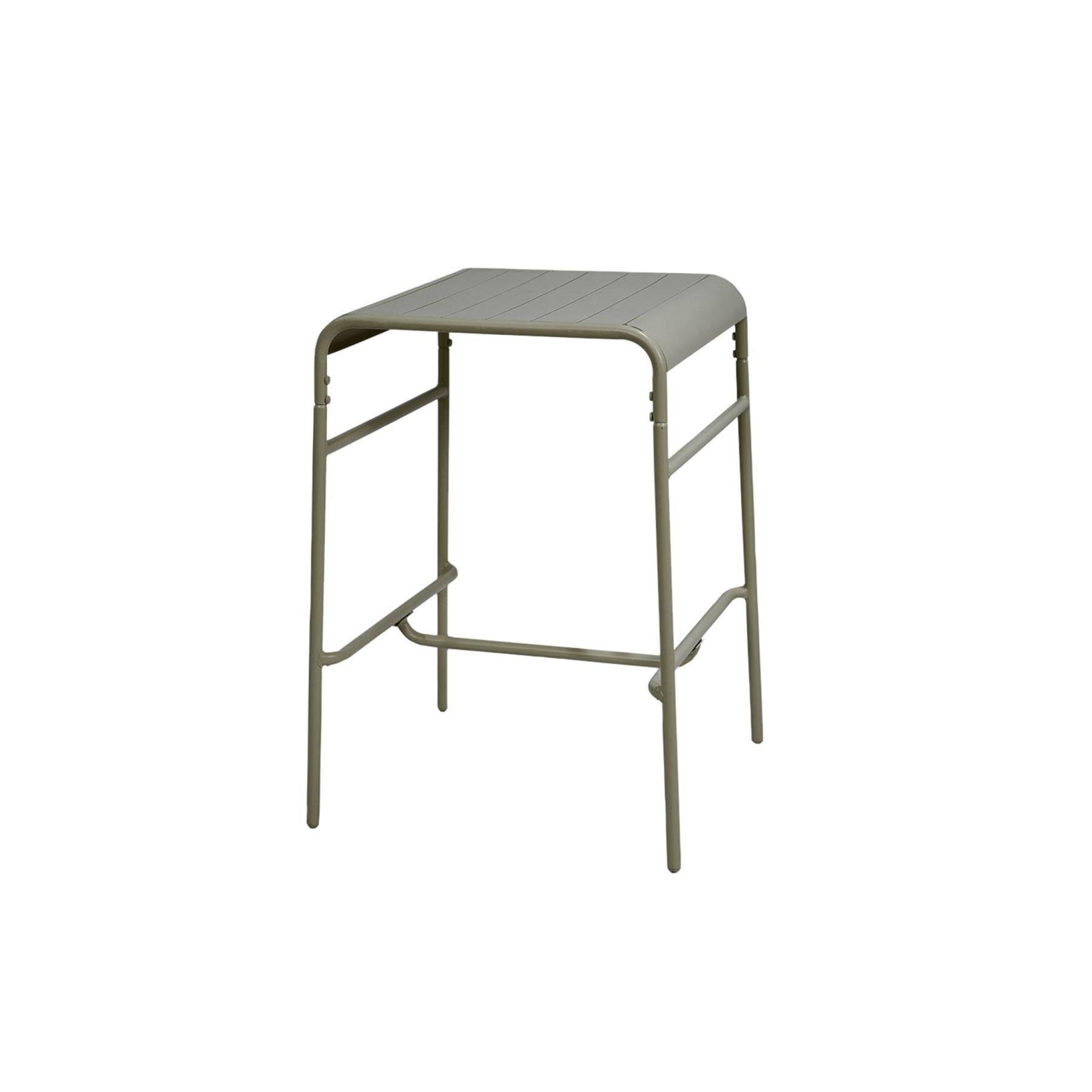 sweeek - 2-zits metalen tuintafel H 95cm