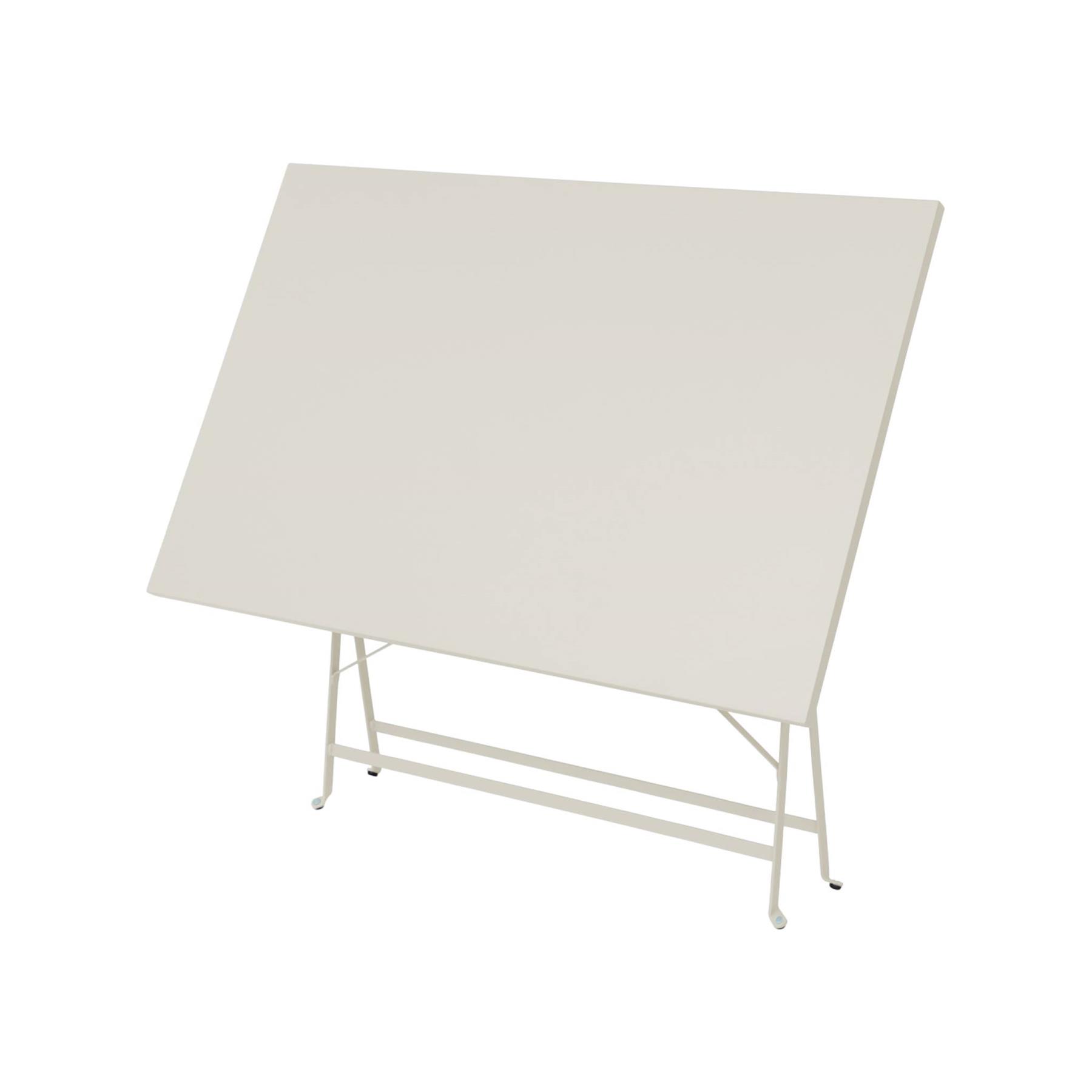 sweeek - Inklapbare metalen bistrotafel 110 x 70cm, voor 4 personen
