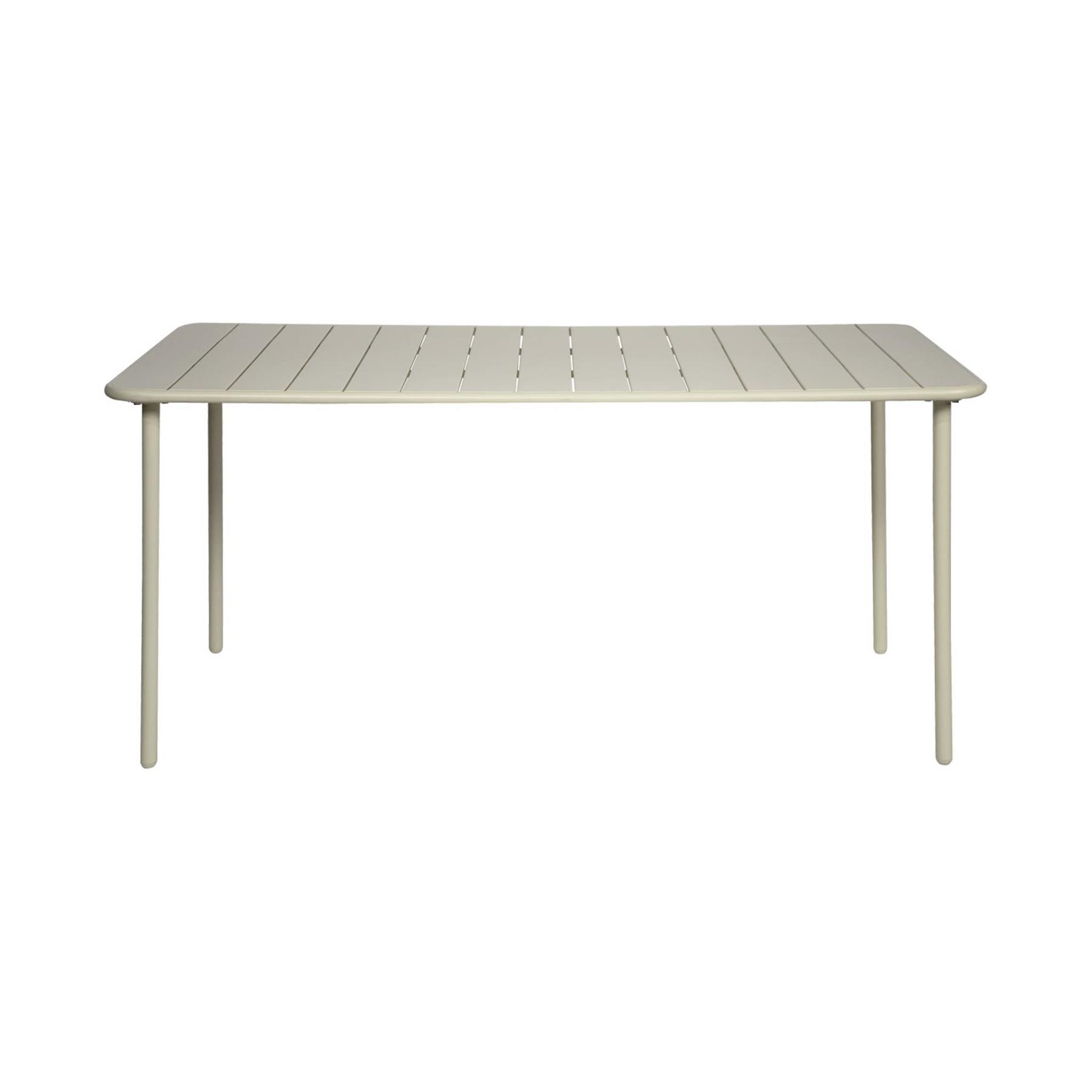 sweeek - Metalen tuintafel 6-8 zitplaatsen