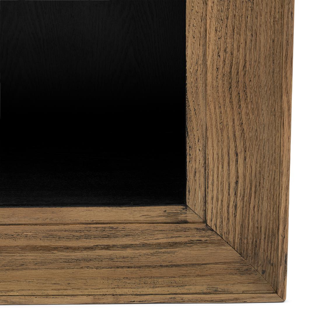 Rivièra Maison - Eivissa - Gerecycled Eikenhout Rek - 120 x 120 x 24 cm