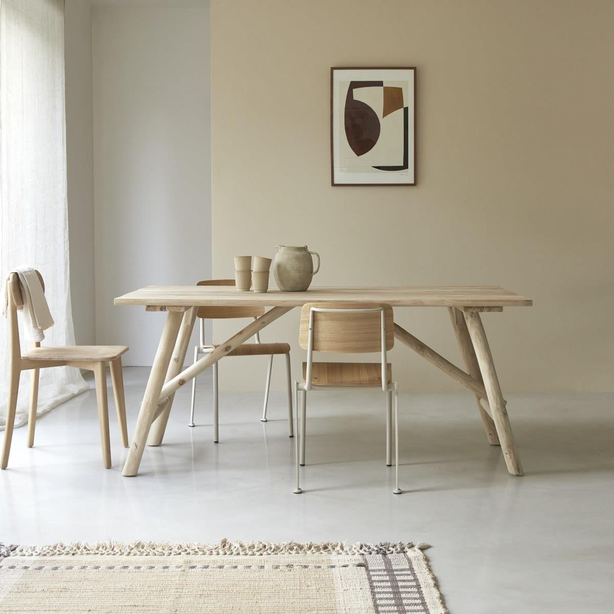 Tikamoon - Tafel van teakhout 170 x 85 Mathilda