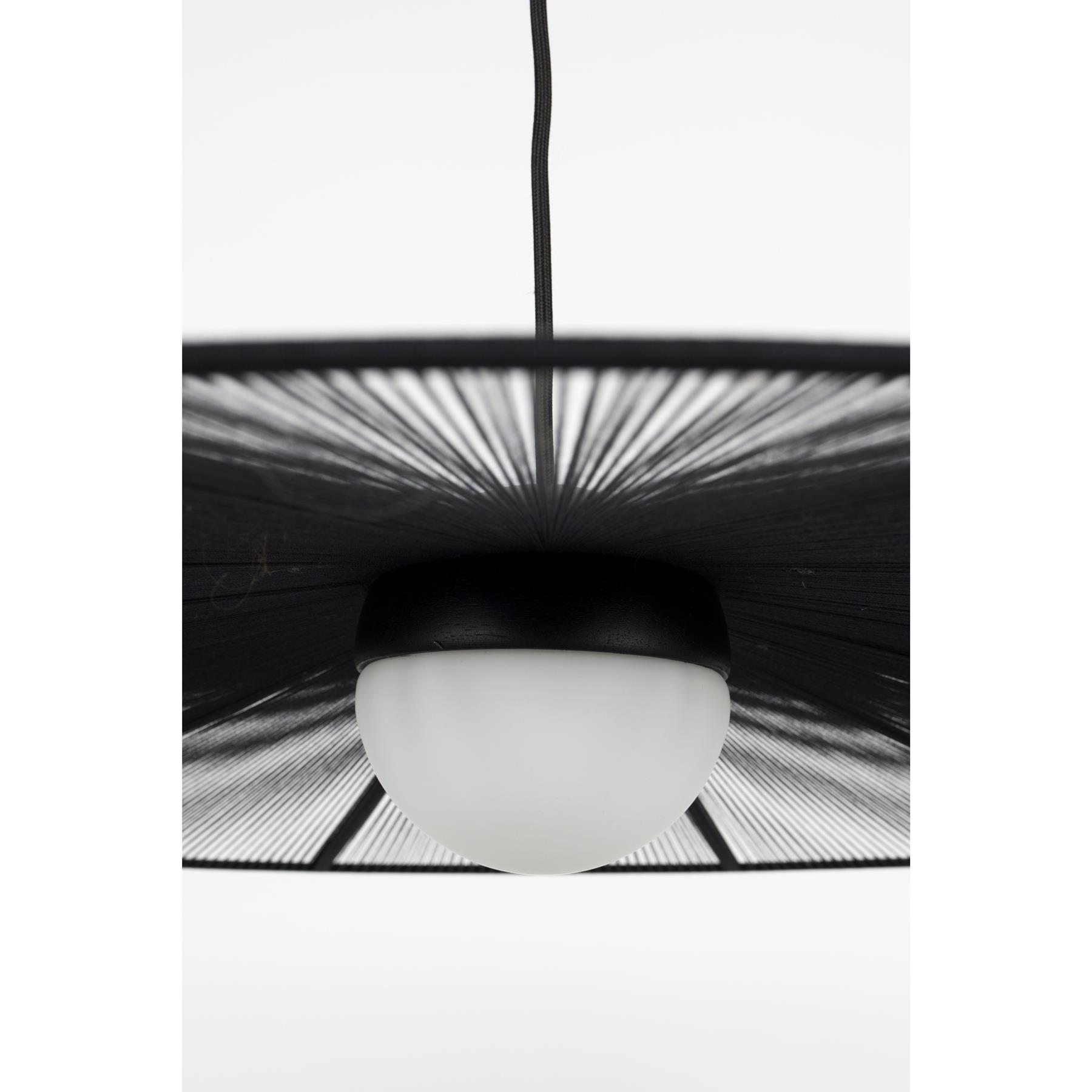 Zuiver Belle Hanglamp Rond 80 cm Zwart