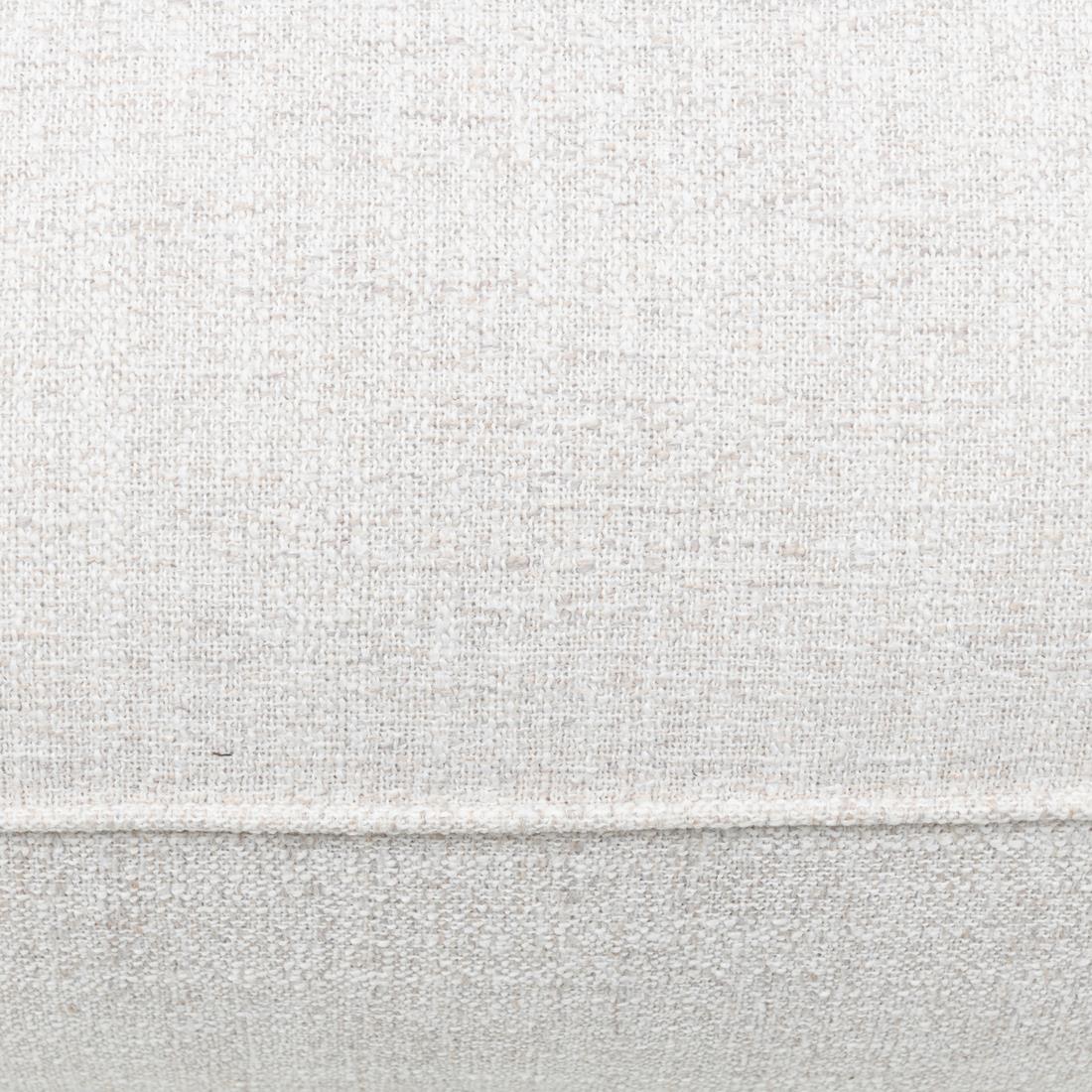 Rivièra Maison - Hamilton Poef, Antiek Wit, Luxe Materiaal, 100x44x115 cm