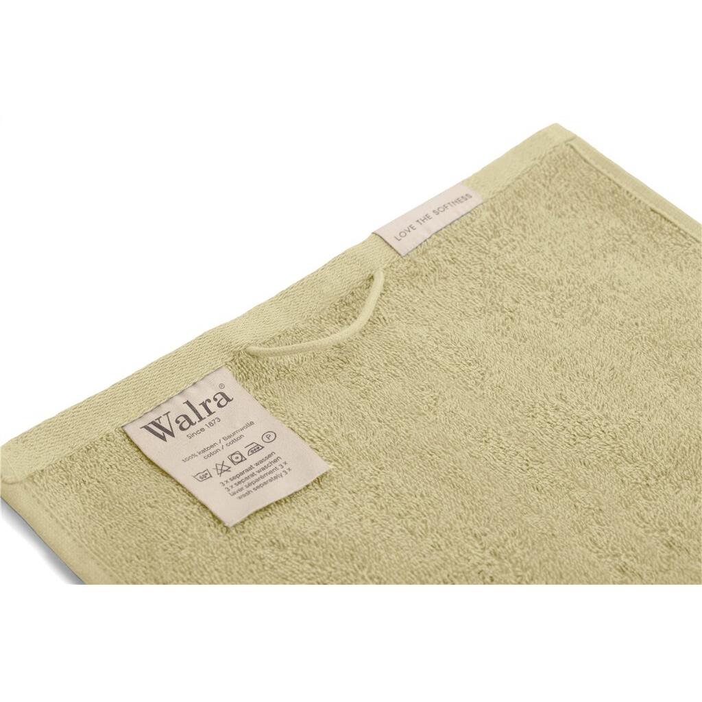 Walra - Gastendoek Soft Cotton (PP) - 2x 30x50 - Maisgeel