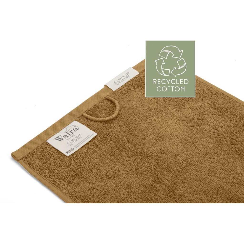 Walra - Gastendoek Remade Cotton (PP) - 2x 30x50 - Cognac