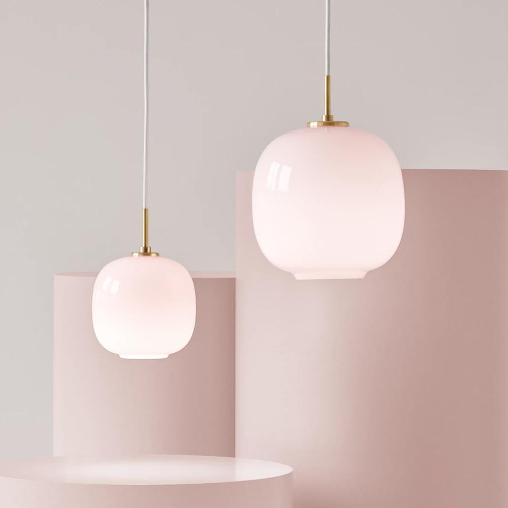 Louis Poulsen VL 45 Radiohus hanglamp Ø250 Brass|Glossy Amber