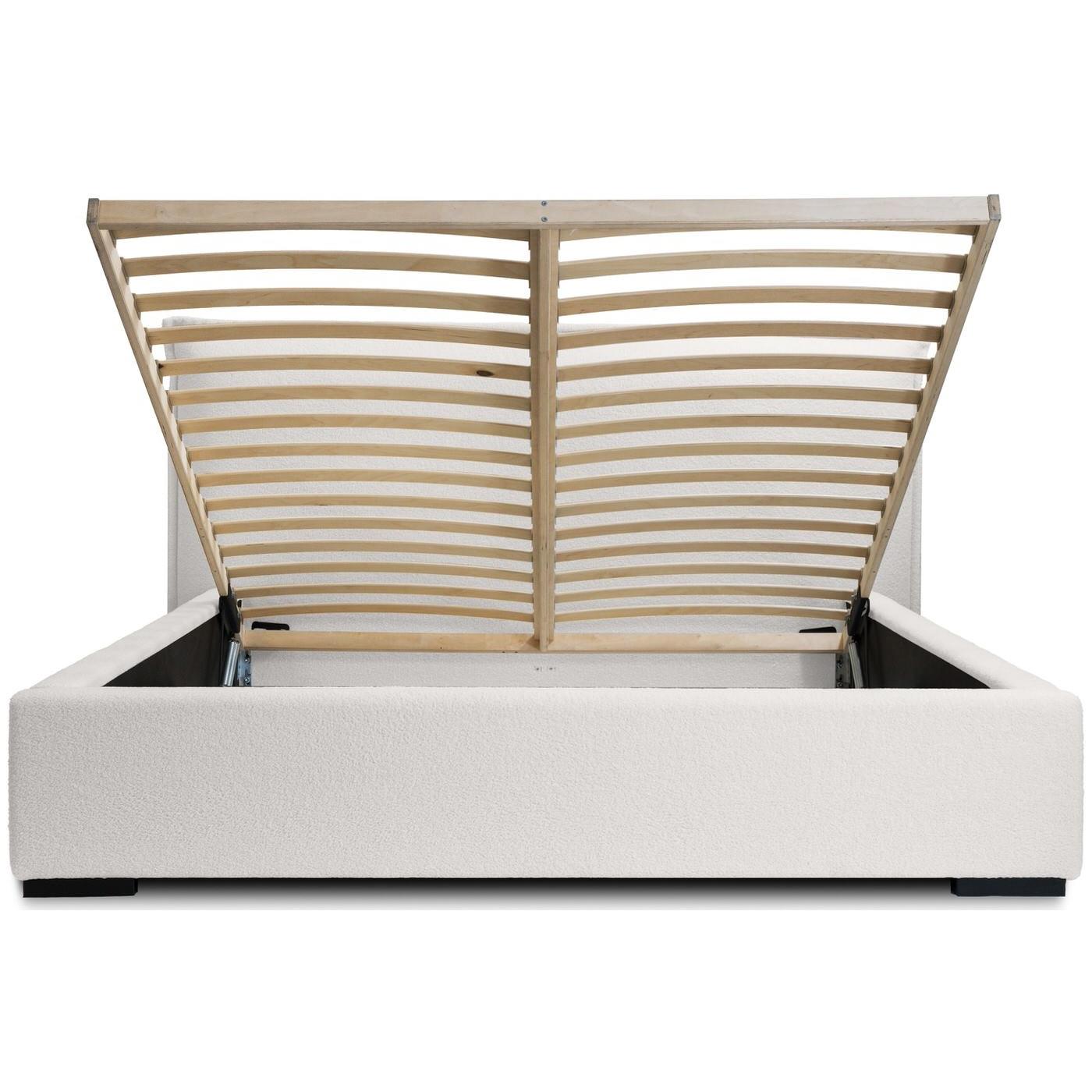 Trae Mobler Nevada 140 x 200 cm Bed Naturel Bouclé