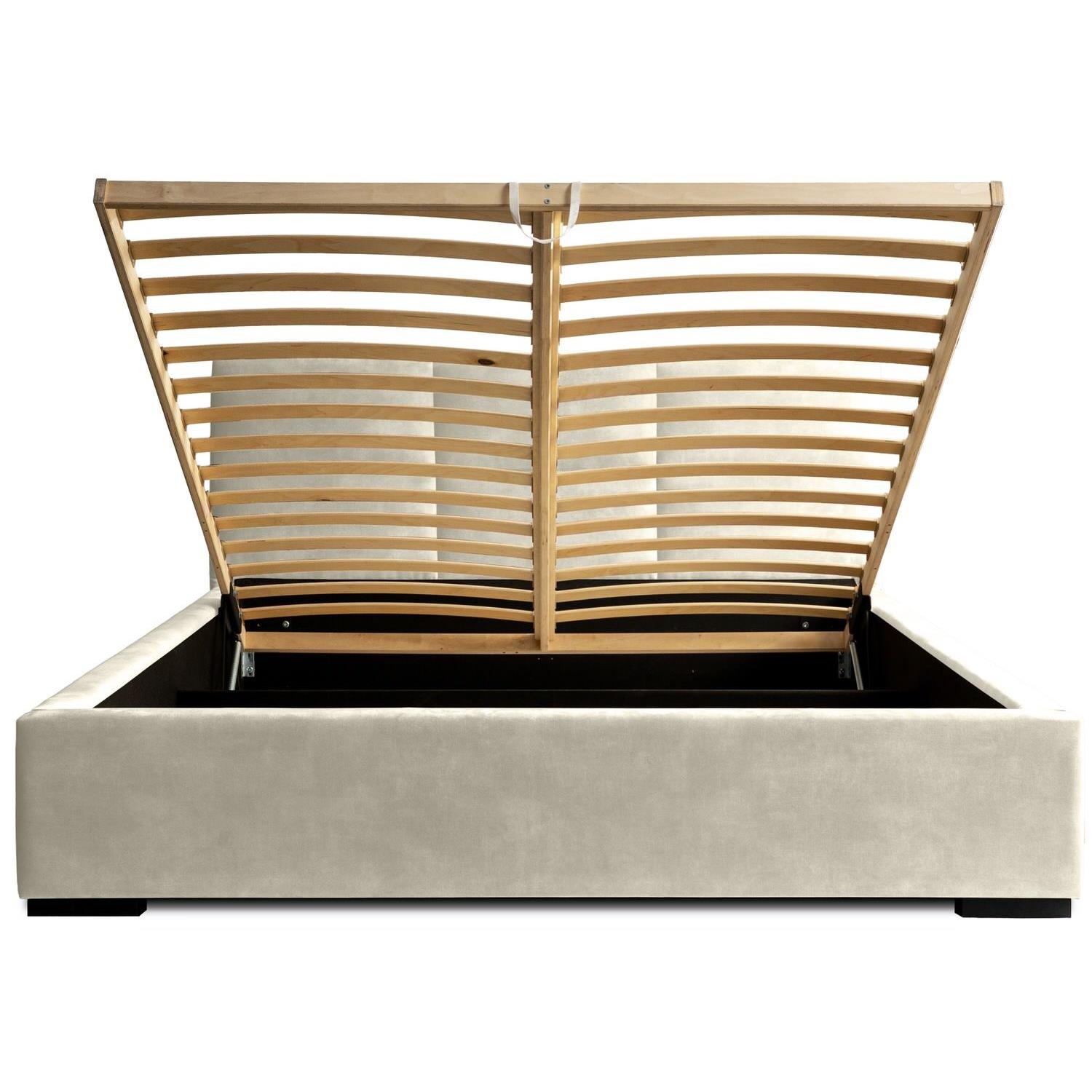 Trae Mobler Porto 180 x 200 cm Gestoffeerd Bed Zand