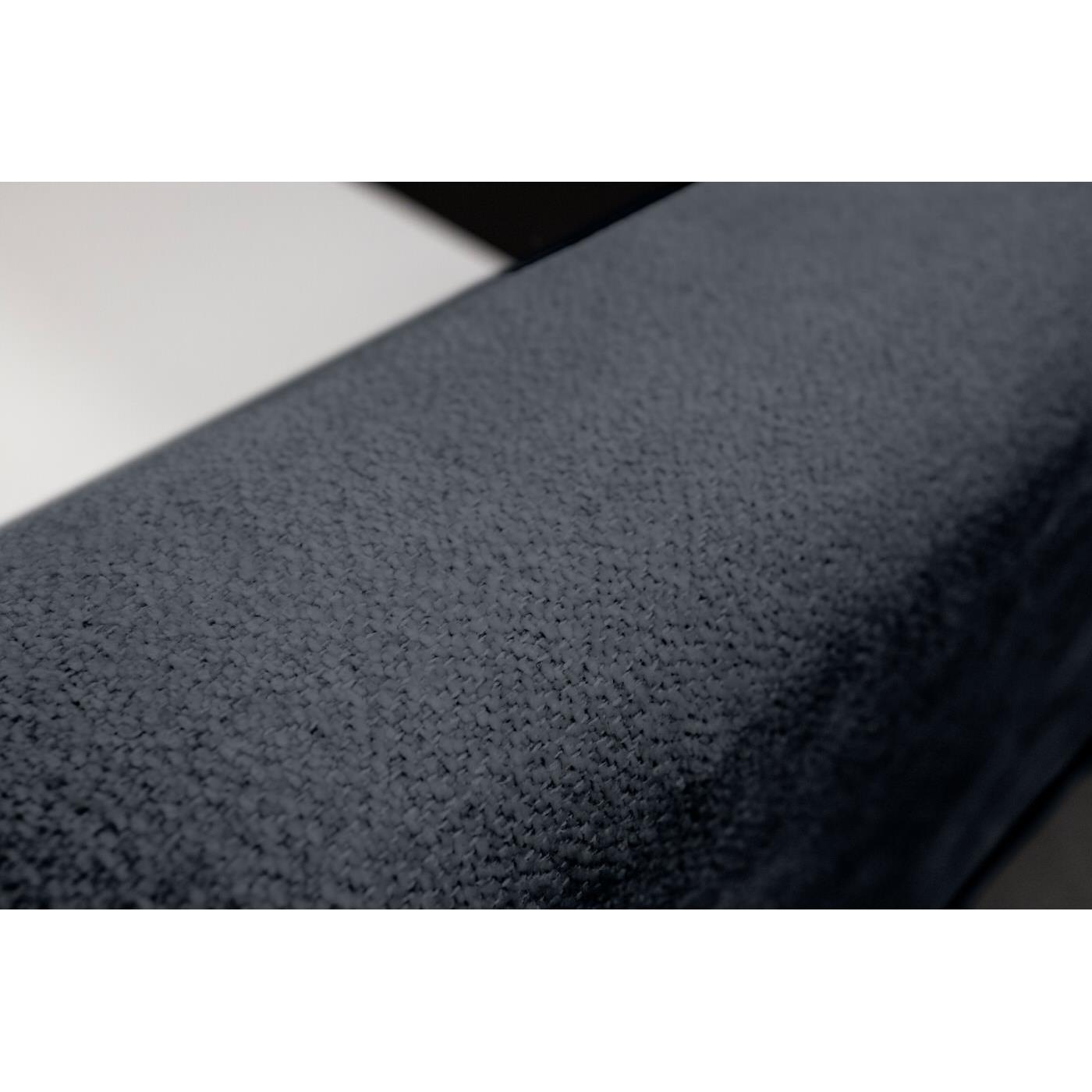 Trae Mobler Dallas 180 x 200 cm Gestoffeerd Bed Donkerblauw