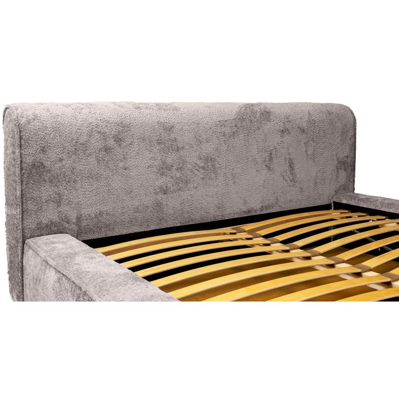 Trae Mobler Fatima 180 x 200 cm Gestoffeerd Bed Taupe