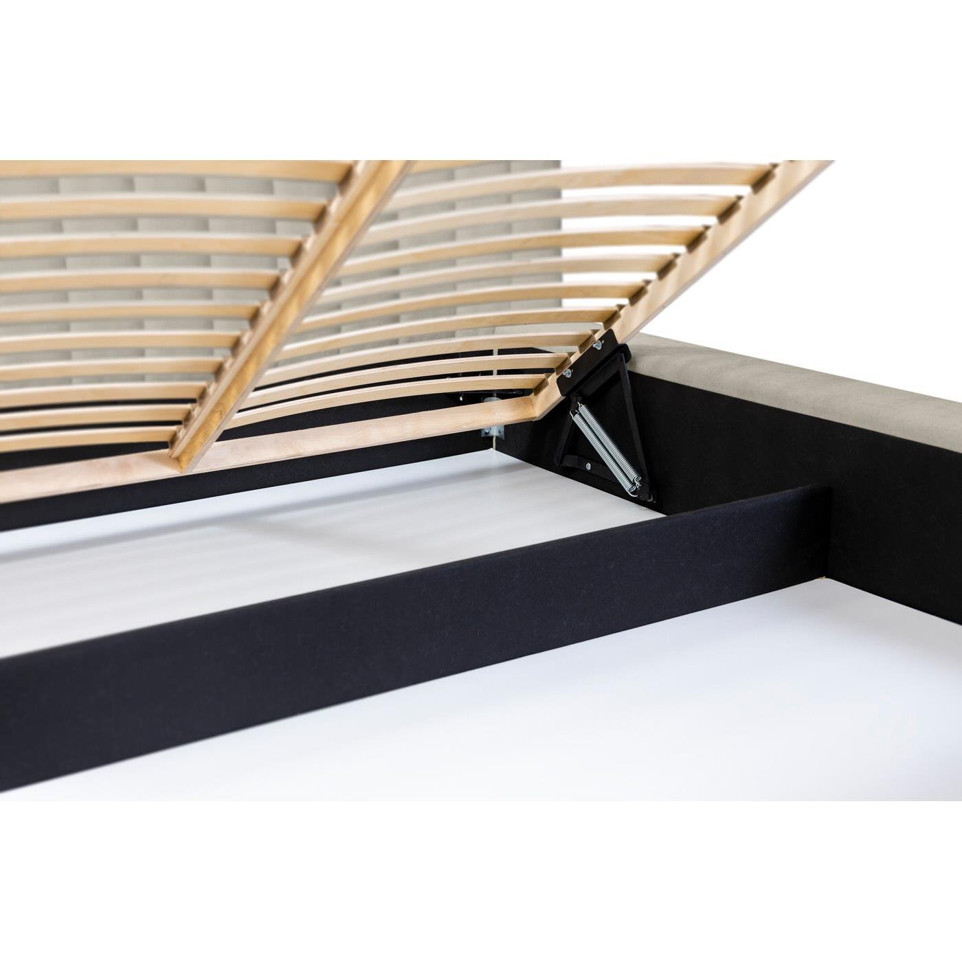 Trae Mobler Como 180 x 200 cm Gestoffeerd Bed Taupe