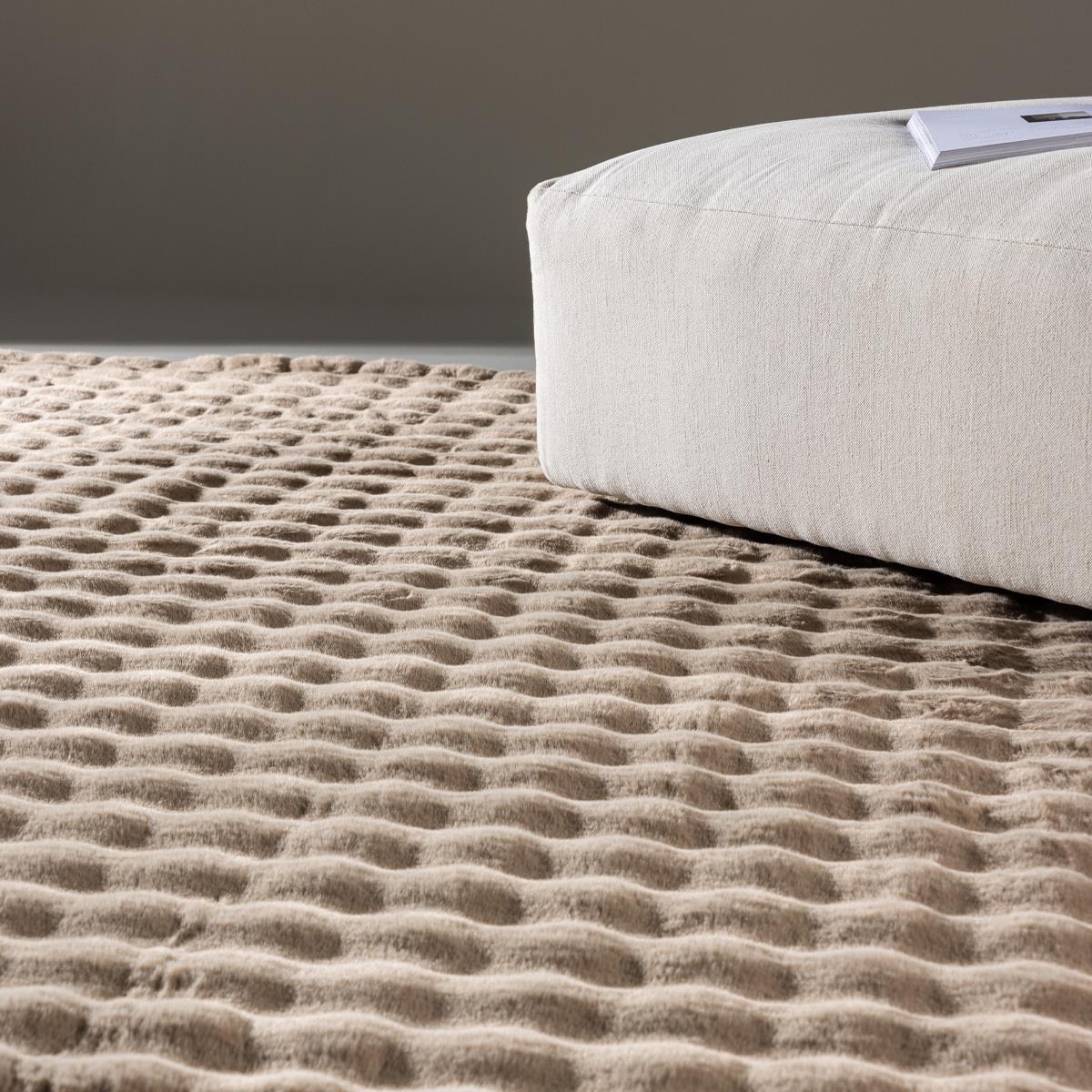Nest living Espen Rechthoekig Vloerkleed  - 160 x 230 cm - Beige