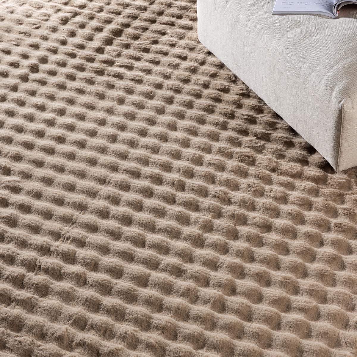Nest living Espen Rechthoekig Vloerkleed  - 160 x 230 cm - Beige