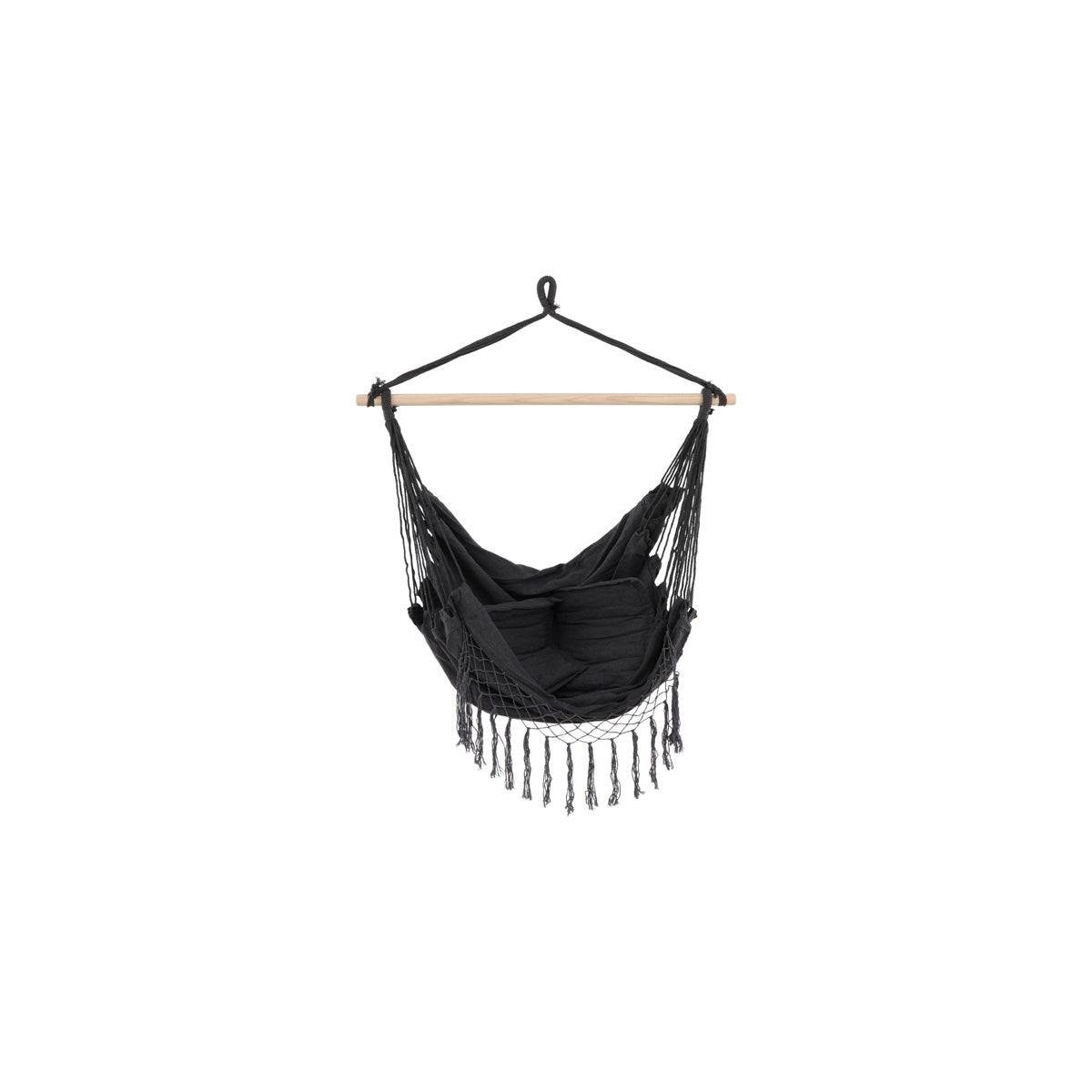 Nest outdoor Colin katoenen tuin hangstoel donkergrijs