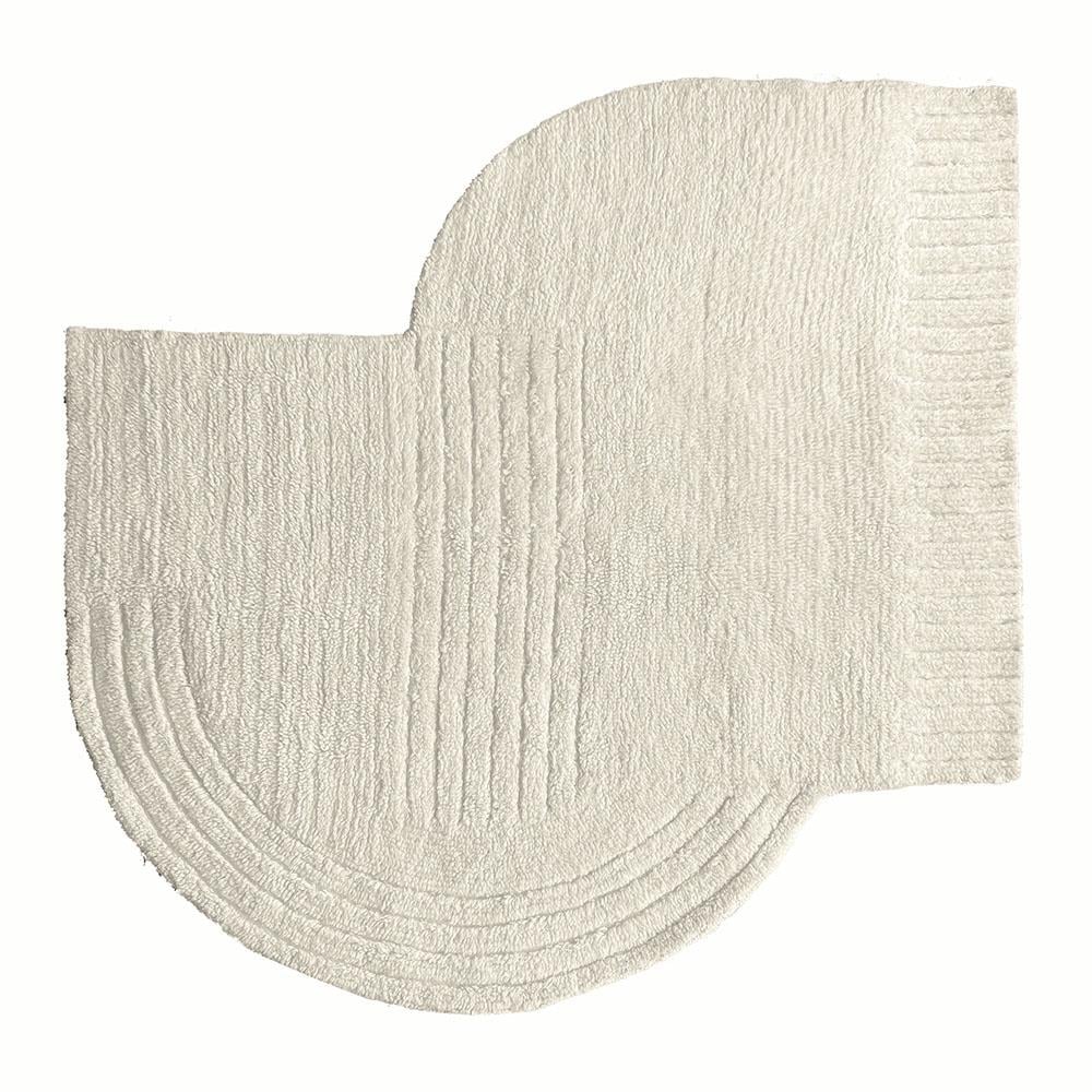 Malagoon Mokoh Vloerkleed - 180 x 180 cm - Off White