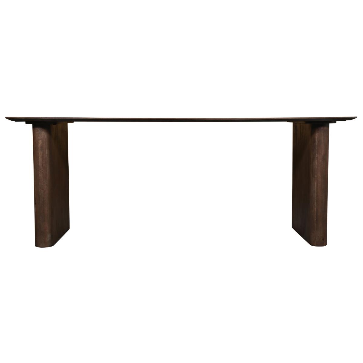 Giga Meubel - Eettafel Deens Ovaal 200cm - Walnoot Mangohout - Dai