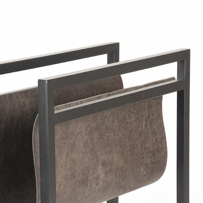 Vtw Living - Magazinehouder - Lectuurbak - Tijdschriftenrek - Leer