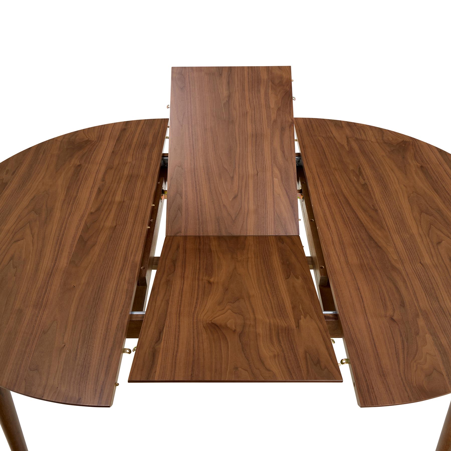 by fonQ Cleo Eettafel Uitschuifbaar - Walnoot