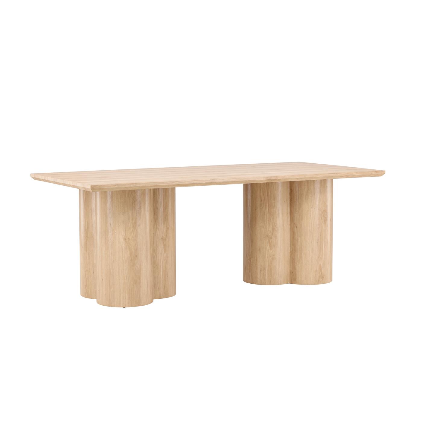 Fjôrd - Eettafel Naturel  - 210x100x77cm - Olivia