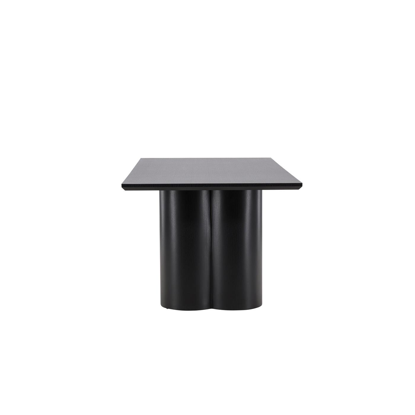 Fjôrd - Eettafel Zwart  - 210x100x77cm - Olivia