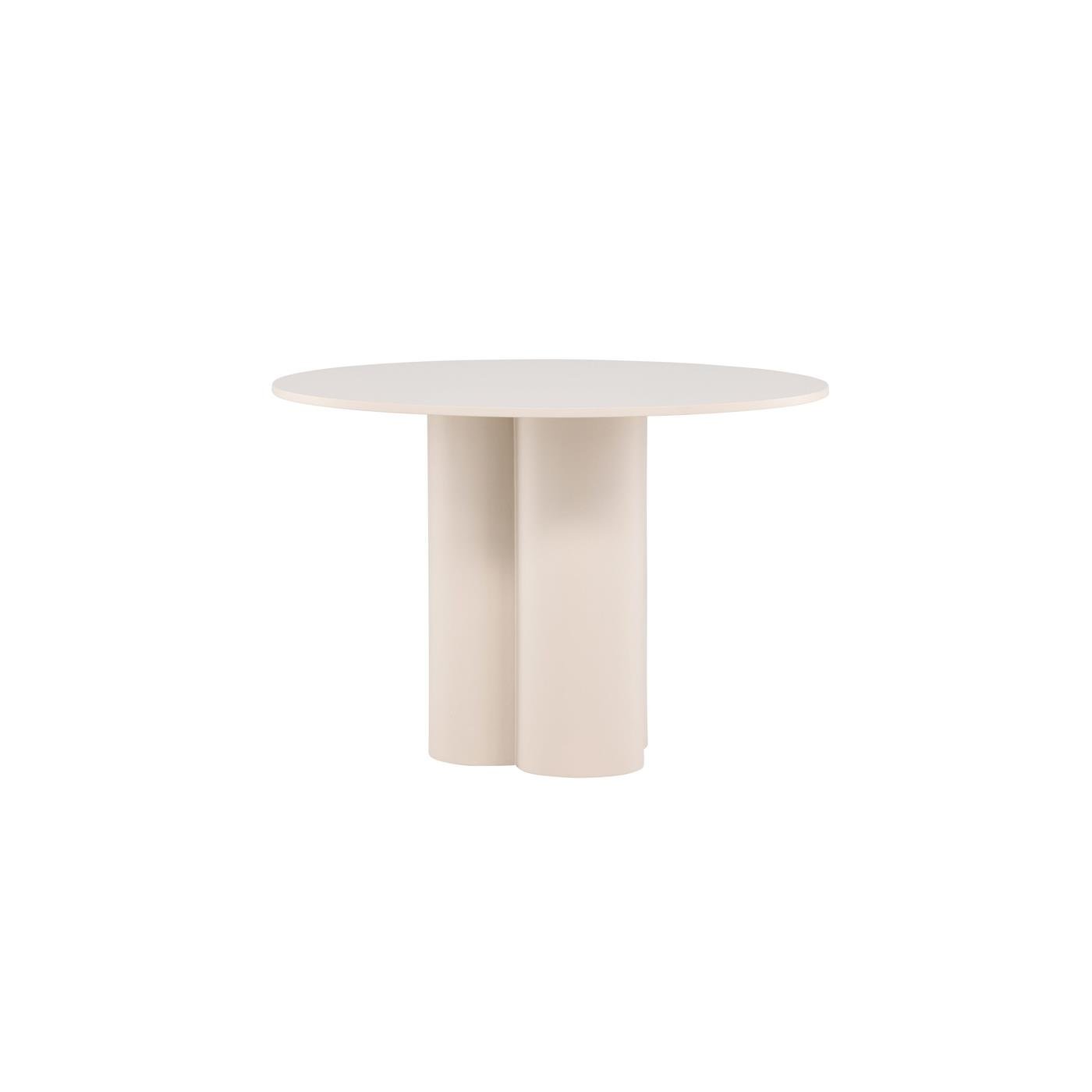 Fjôrd - Eettafel Beige Rond - Ø110x76cm - Olivia
