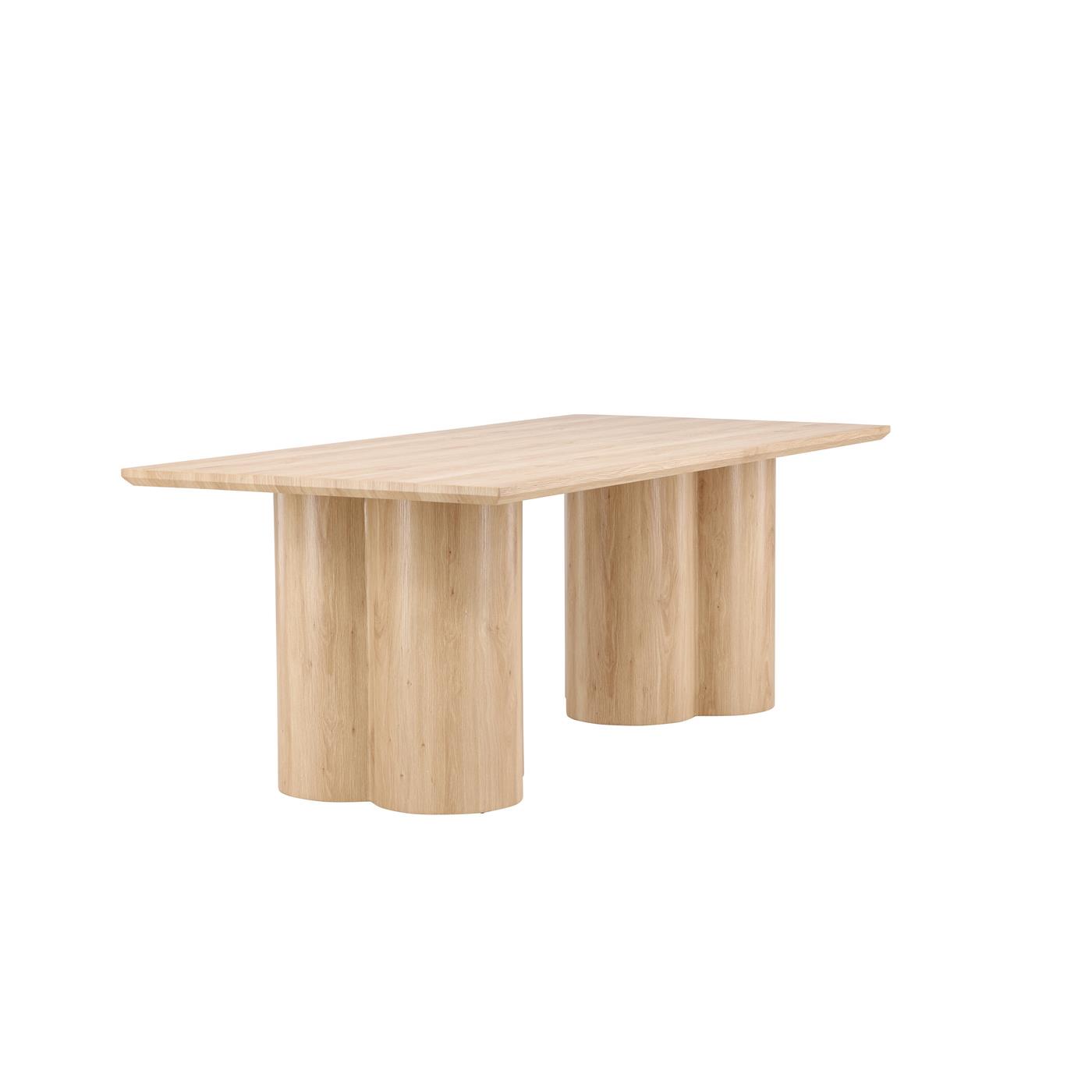 Fjôrd - Eettafel Naturel  - 210x100x77cm - Olivia