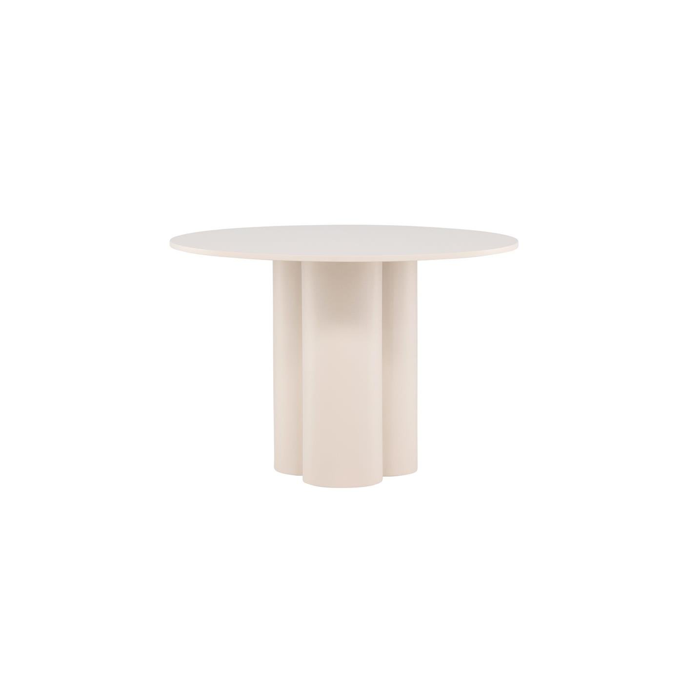 Fjôrd - Eettafel Beige Rond - Ø110x76cm - Olivia