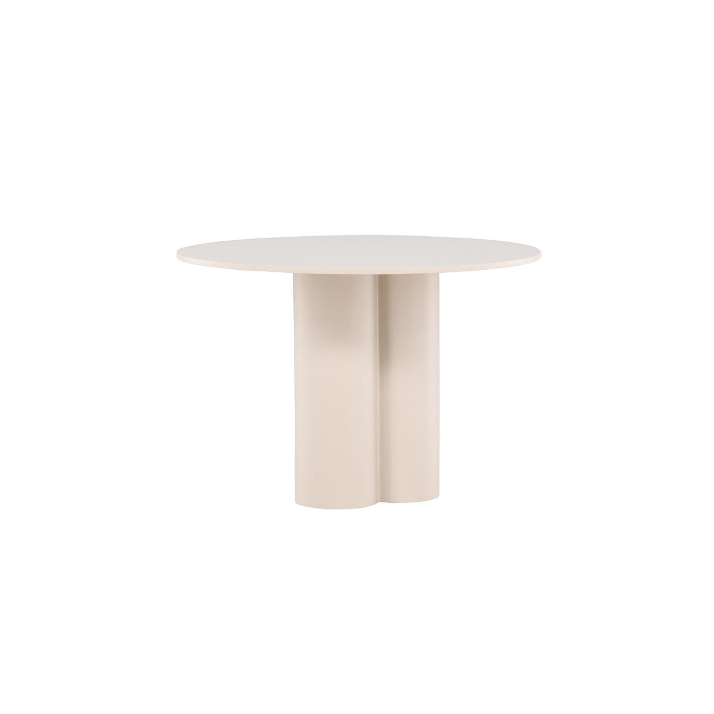 Fjôrd - Eettafel Beige Rond - Ø110x76cm - Olivia