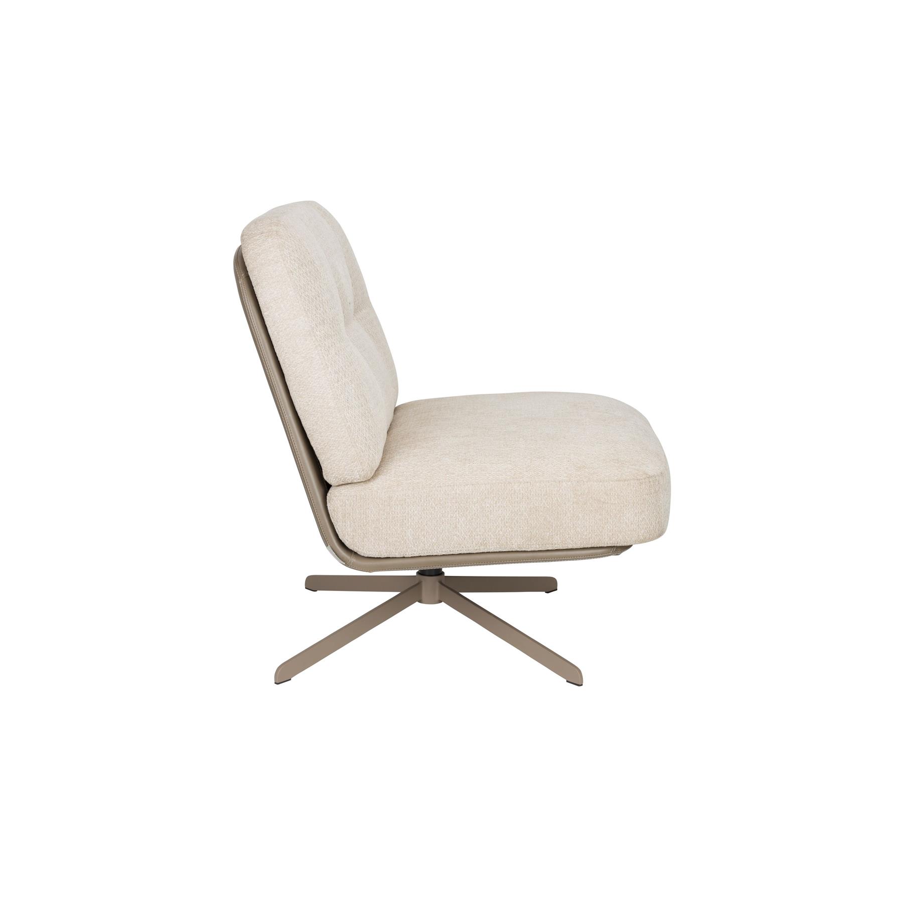 Zuiver Benjamin Loungestoel - Beige