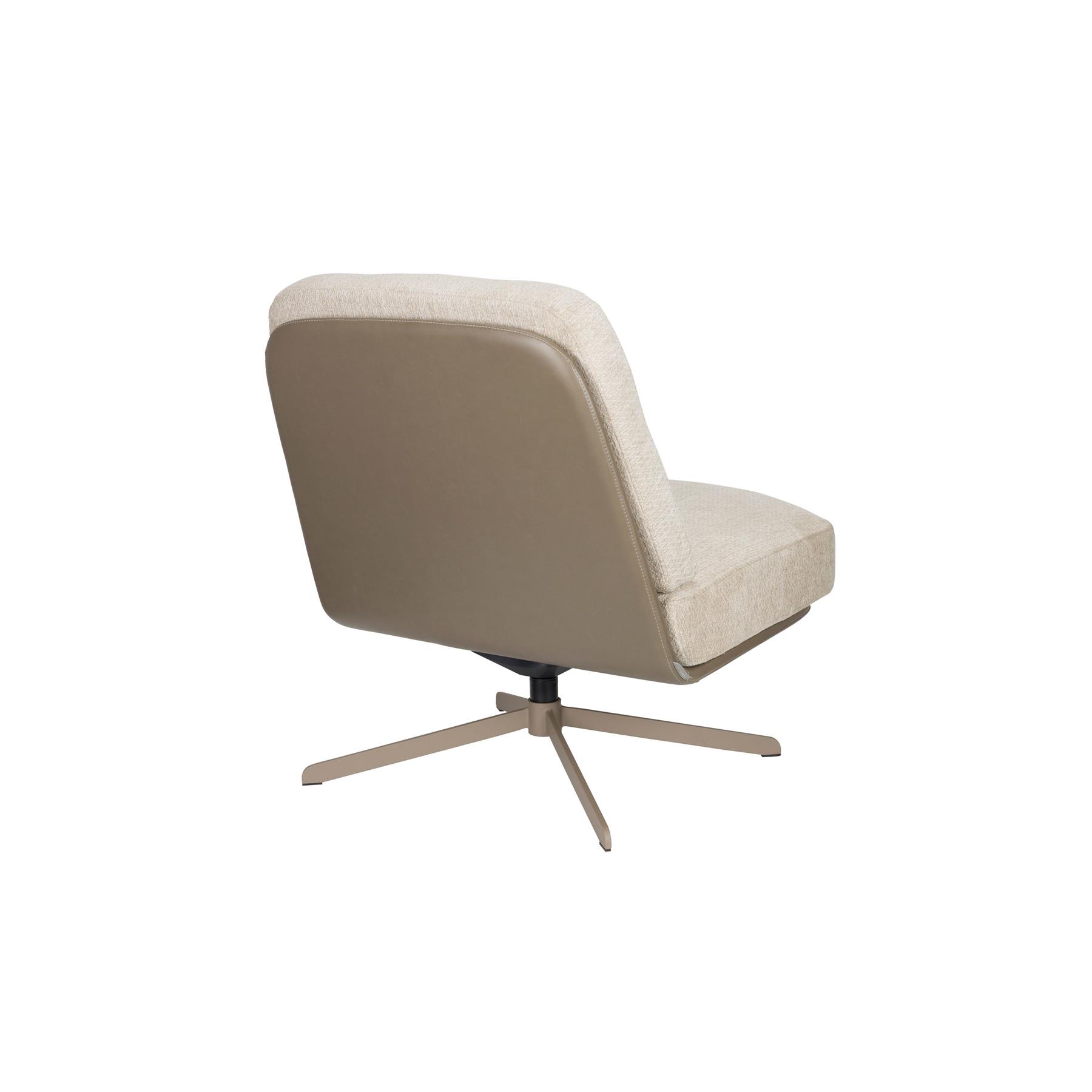 Zuiver Benjamin Loungestoel - Beige