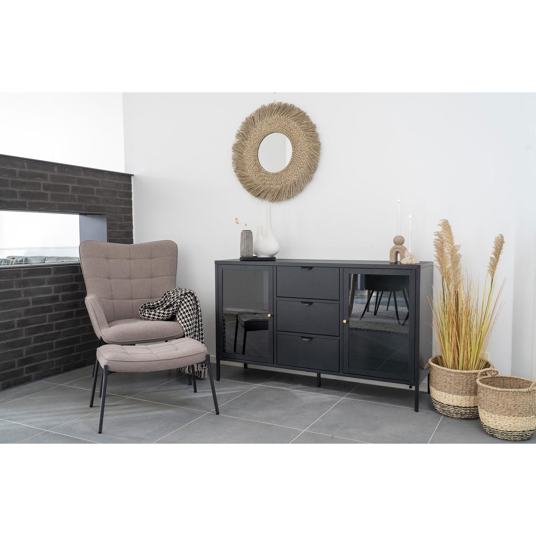 Rebellenclub Kells Dressoir - Zwart