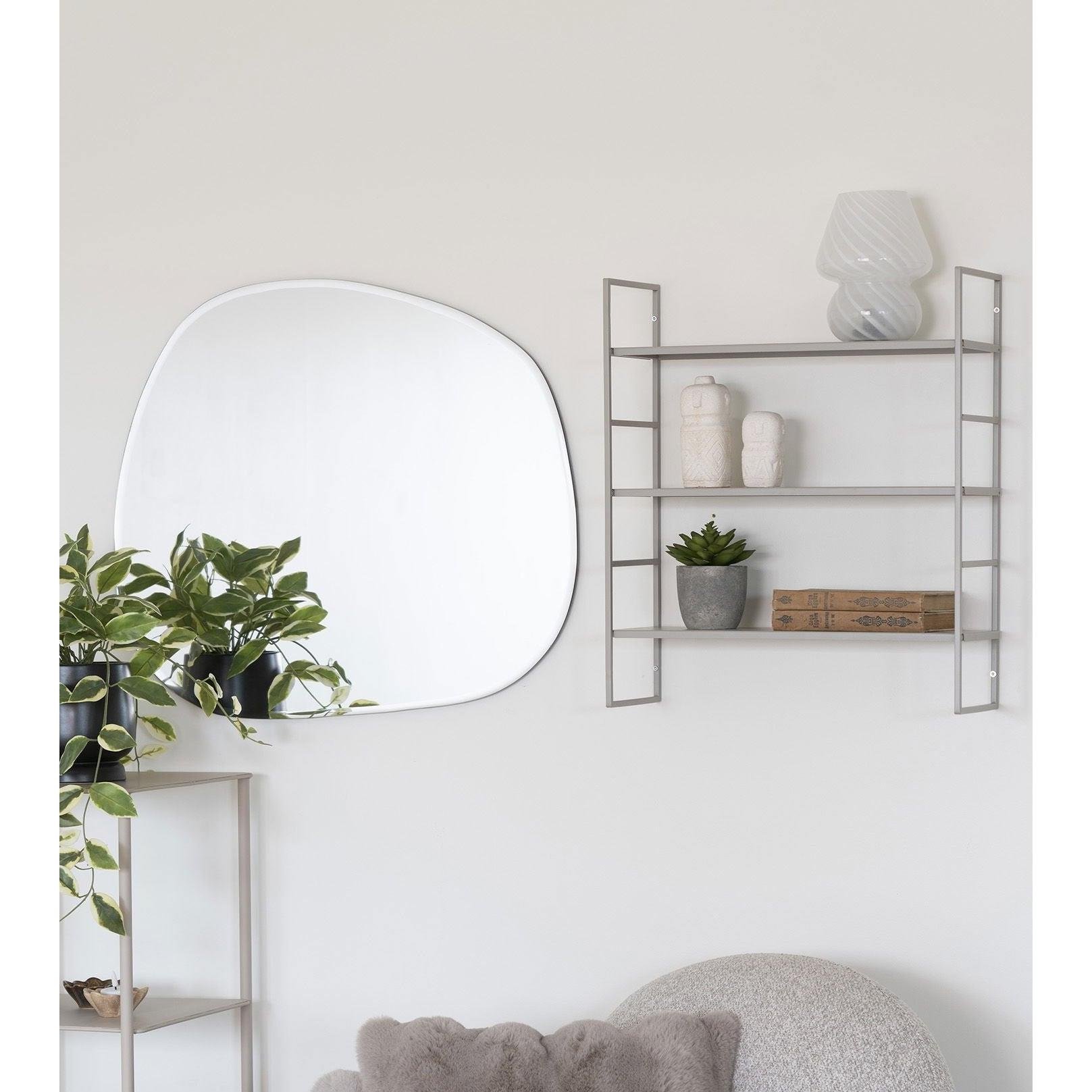 Rebellenclub Elroze Hangkast - 48 x 17 cm - Grijs