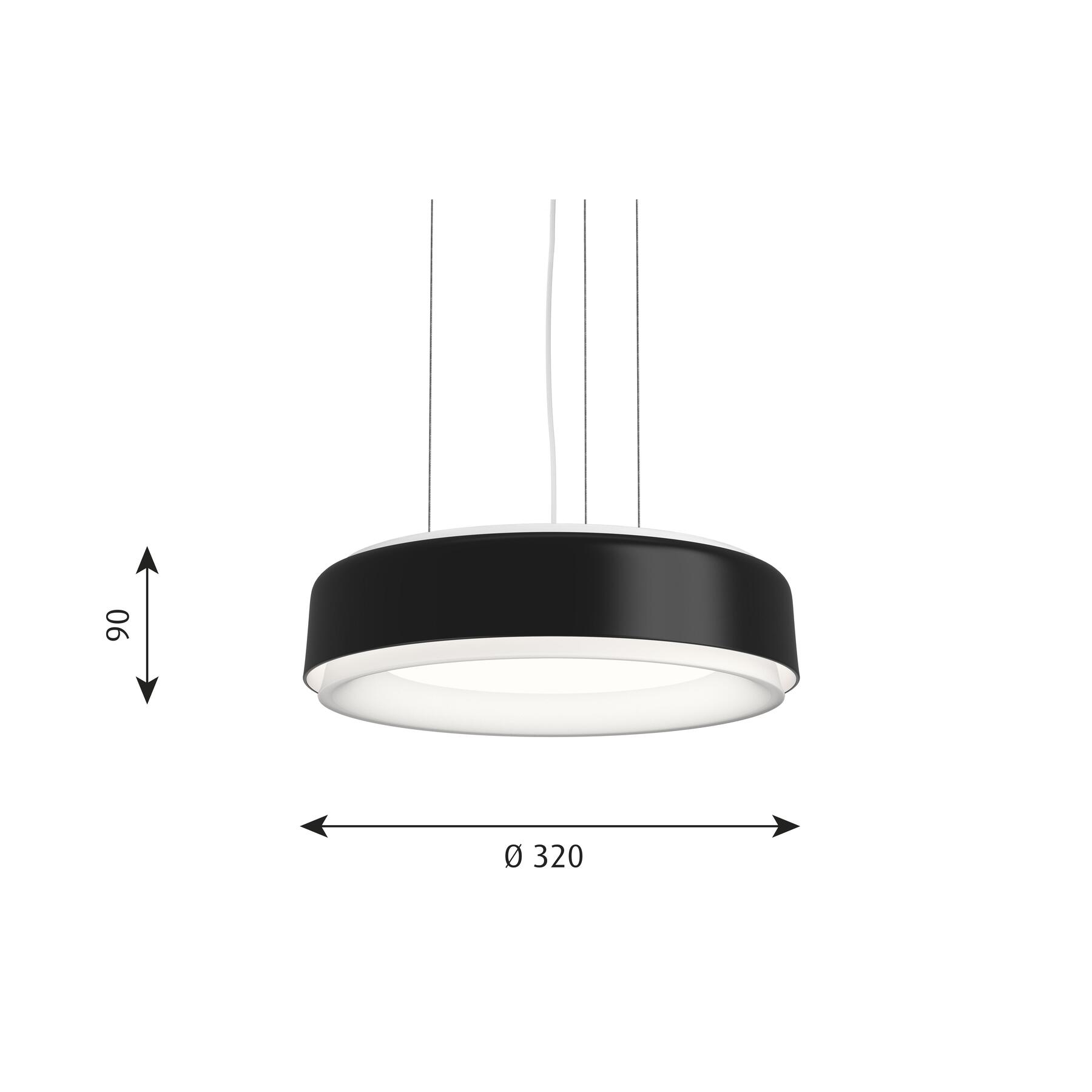 Louis Poulsen LP Grand Ø32 hanglamp zwart
