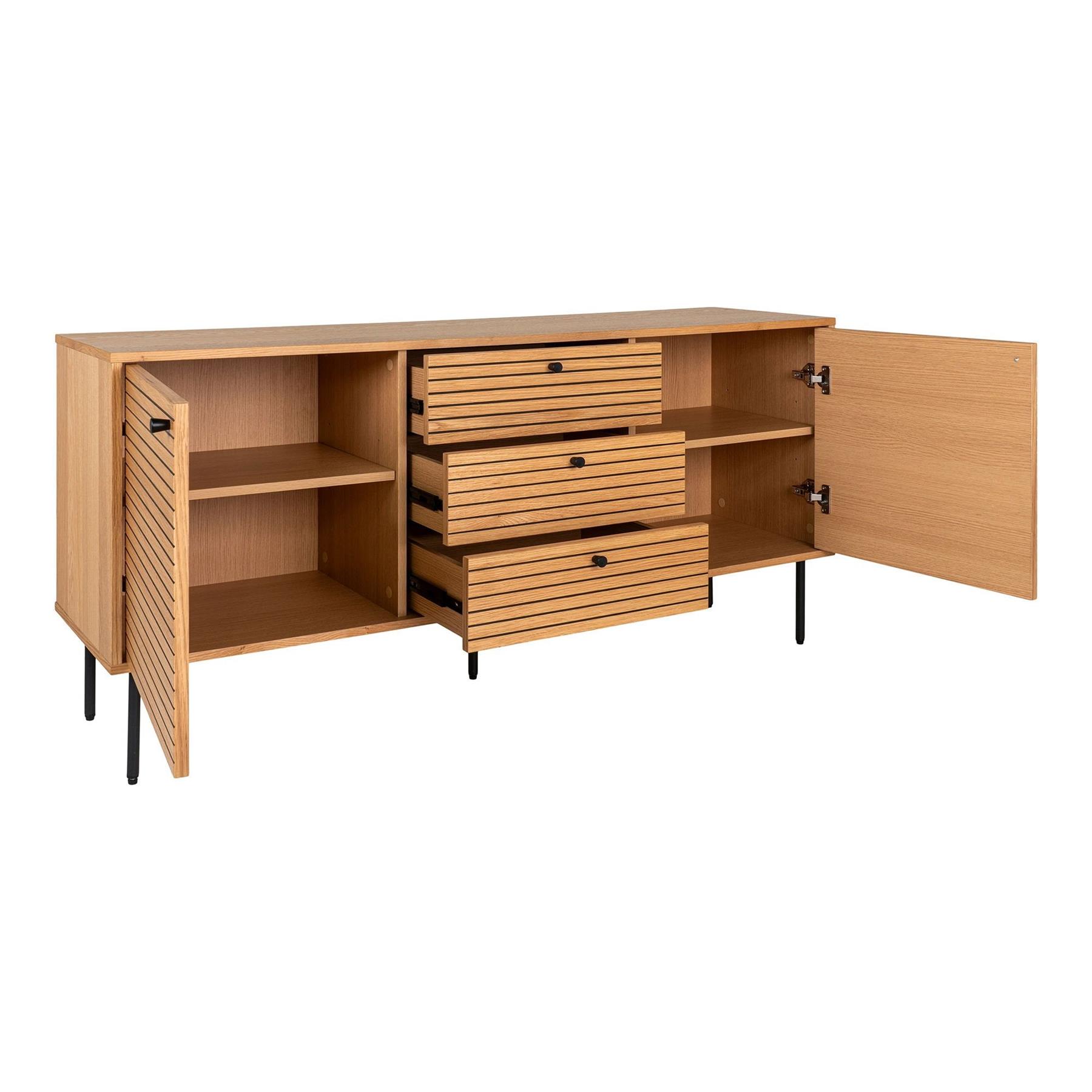 Rebellenclub Tofino Dressoir - Eiken