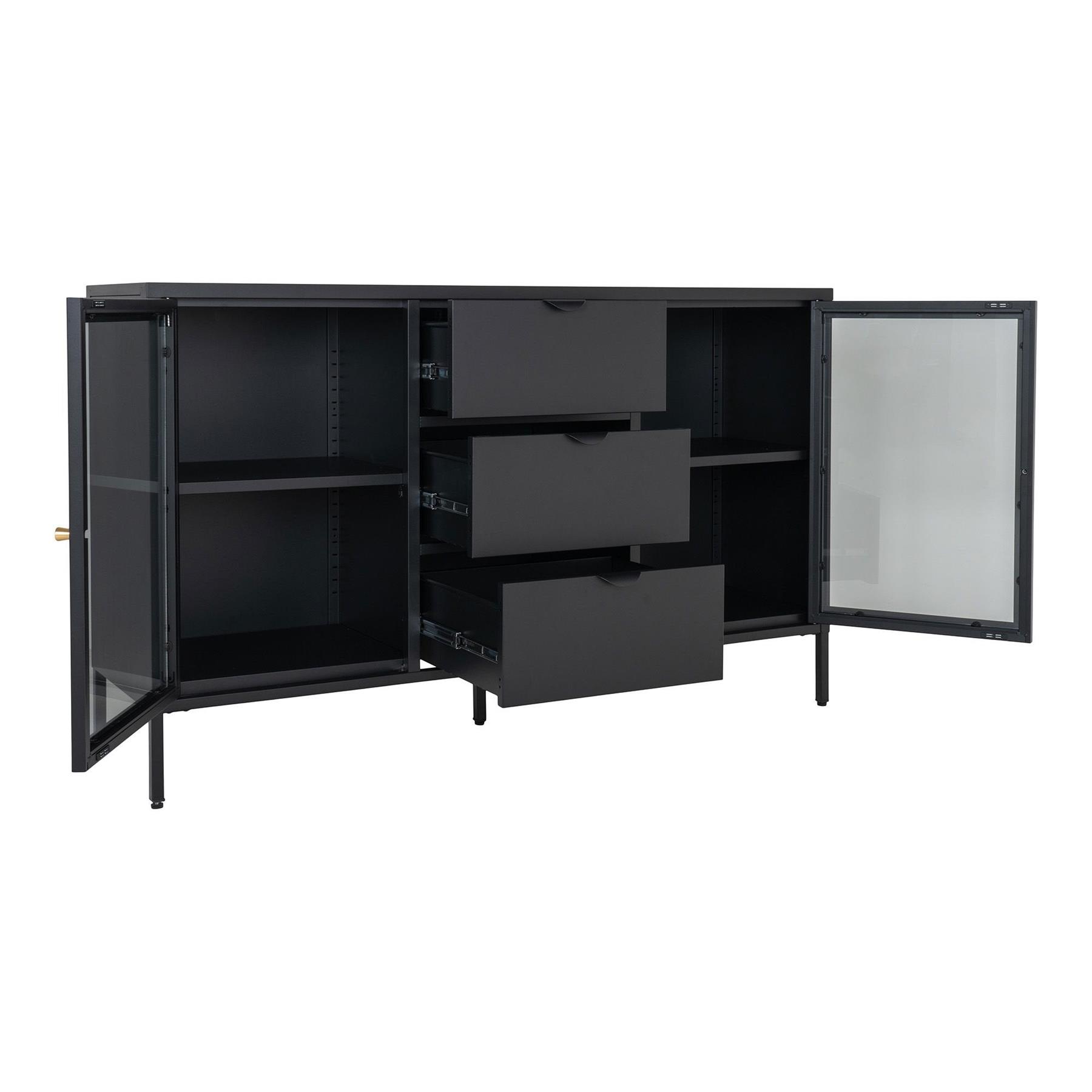 Rebellenclub Kells Dressoir - Zwart
