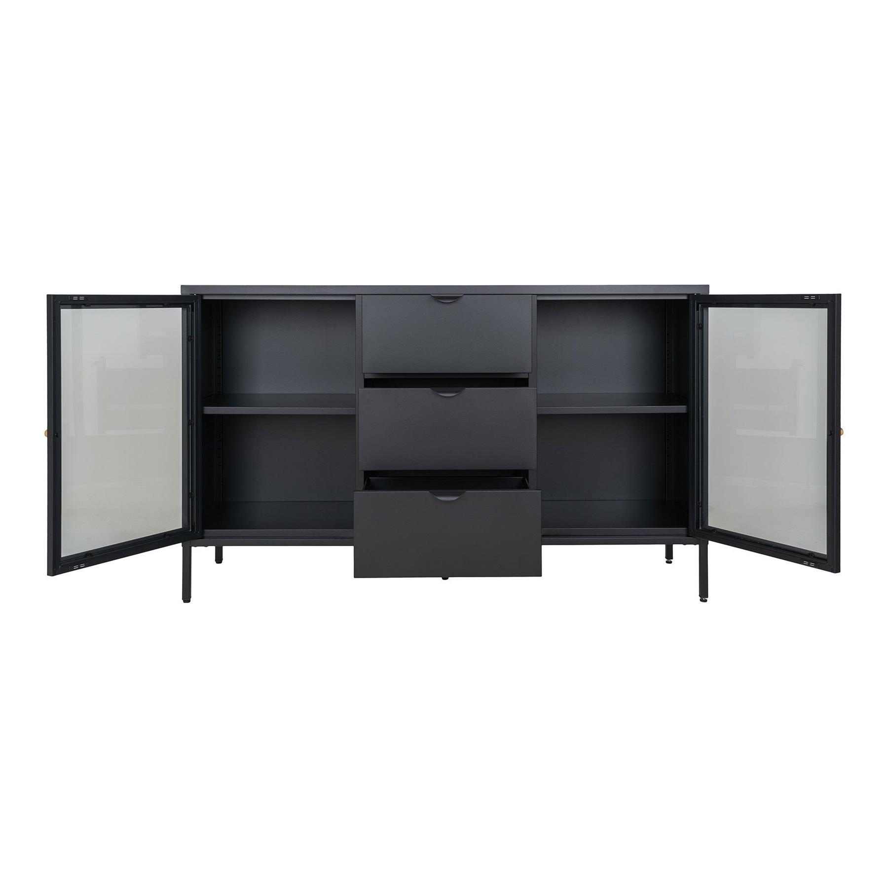 Rebellenclub Kells Dressoir - Zwart