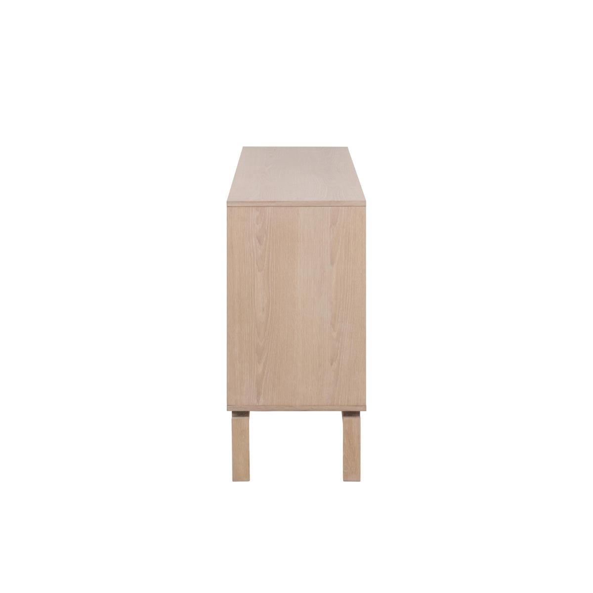 Rebellenclub Nampa Dressoir - 135 x 80 cm - Licht Eiken