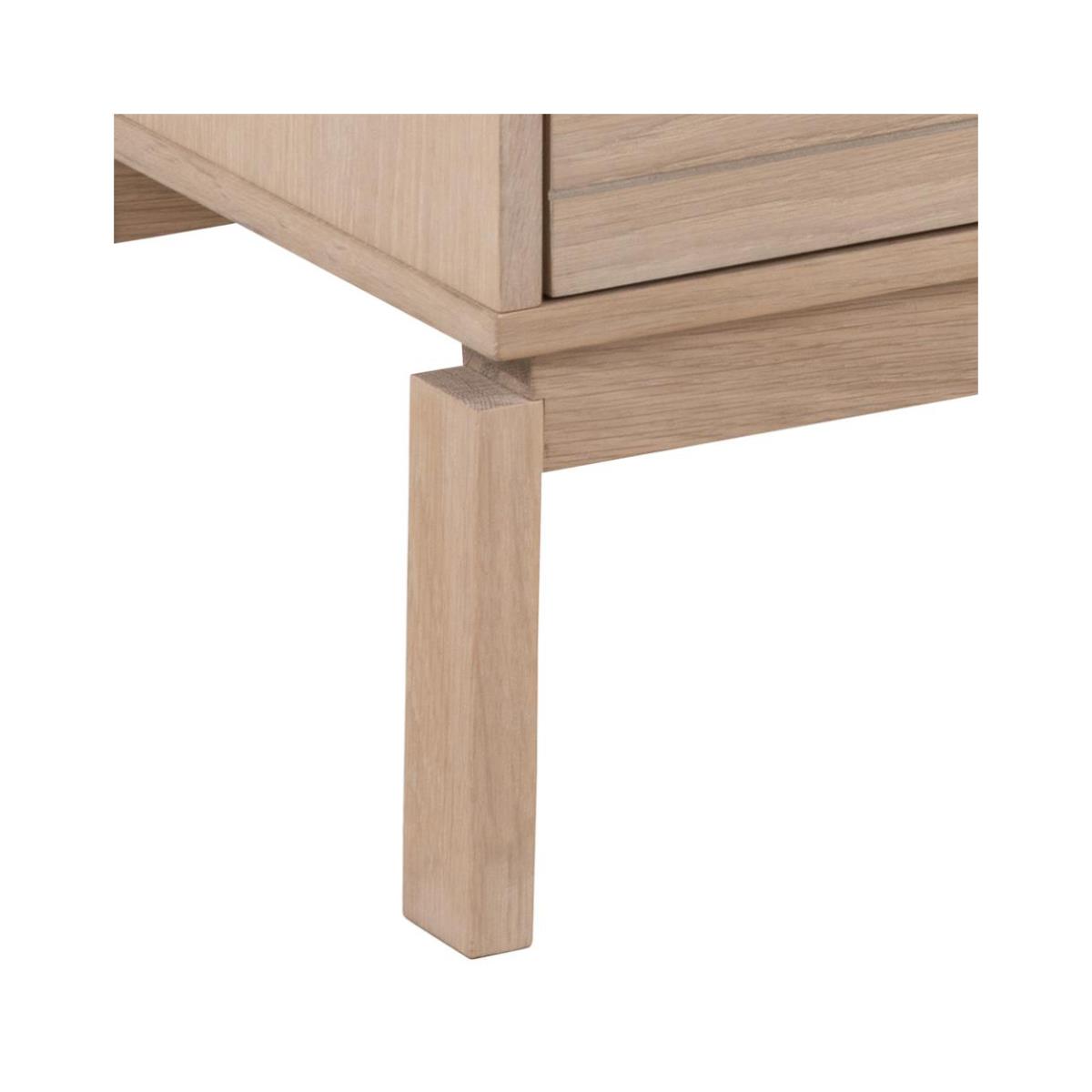 Rebellenclub Nampa Dressoir - 135 x 80 cm - Licht Eiken